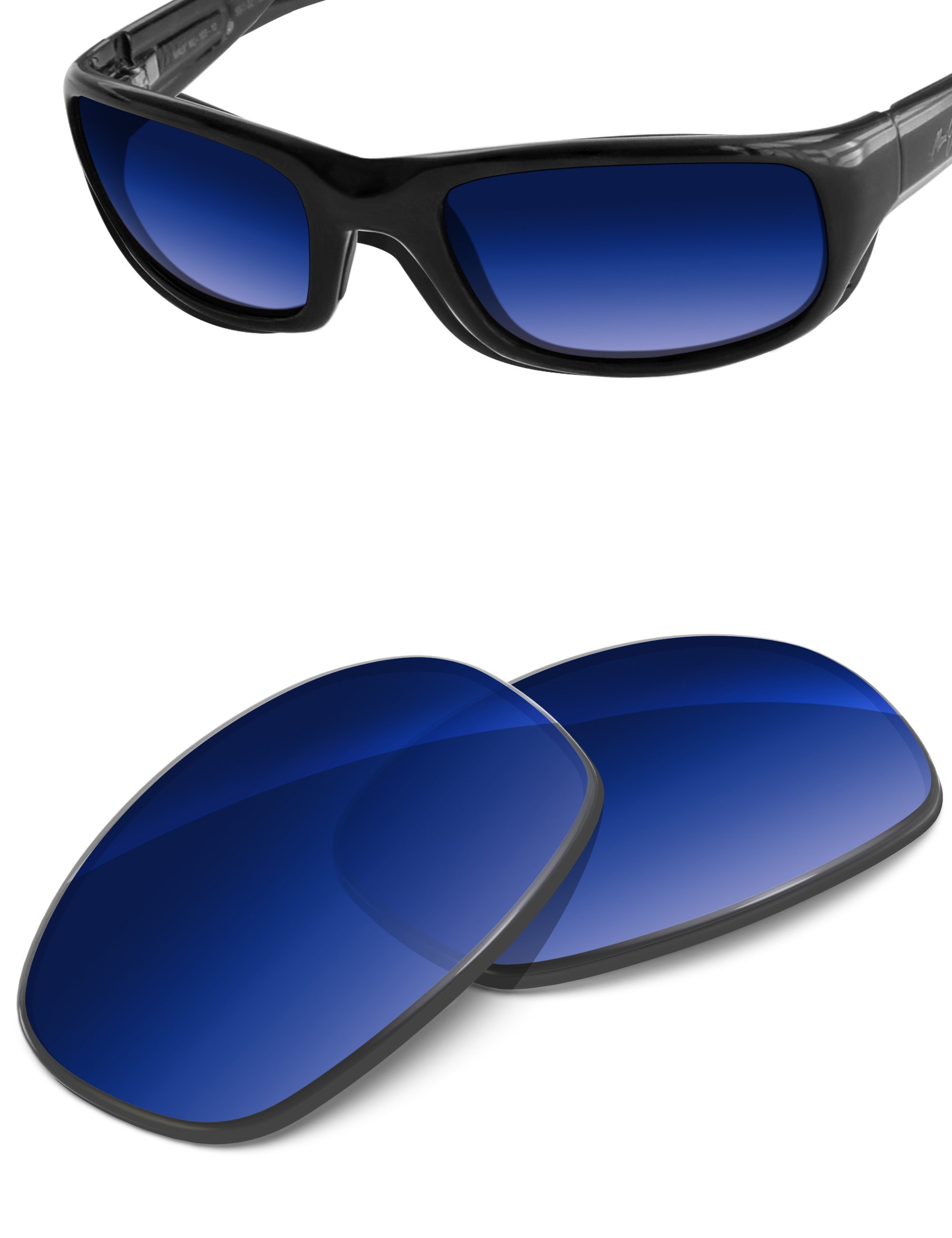 Aqua Blue Gradient-Non-Polarized