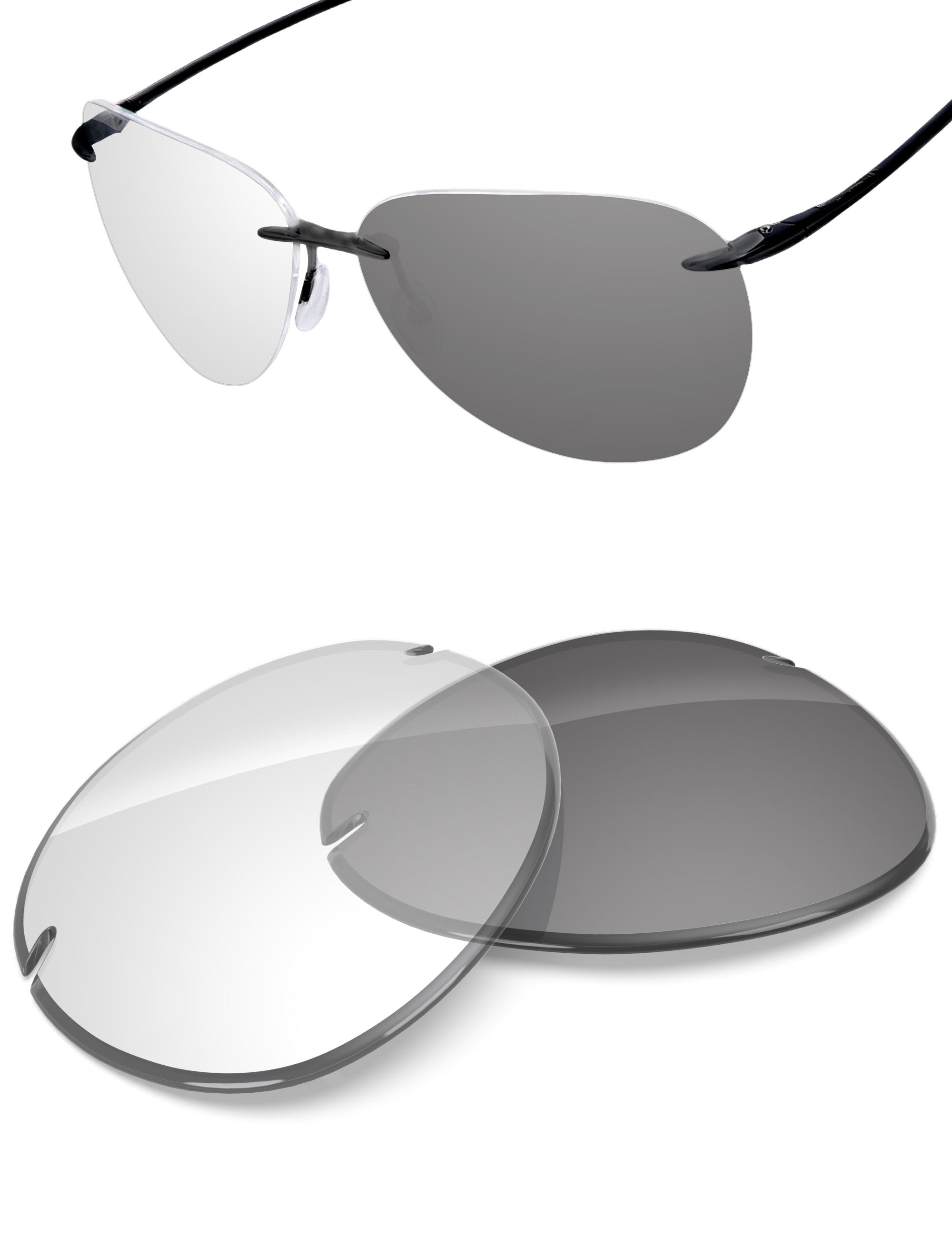 Adapt Gray Photochromic Blue Light Blocking-Non-Polarized
