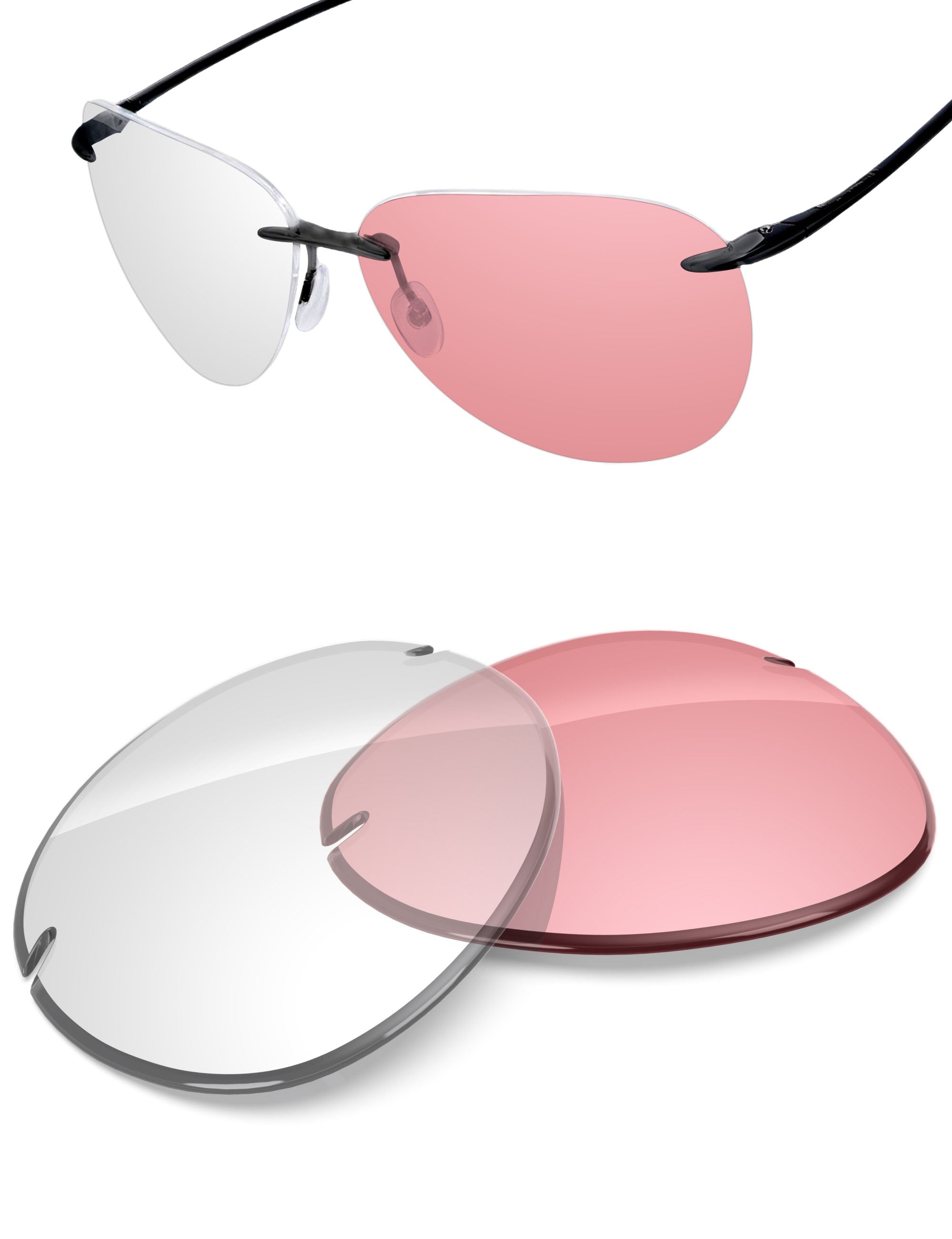 Adapt Pink Photochromic-Non-Polarized