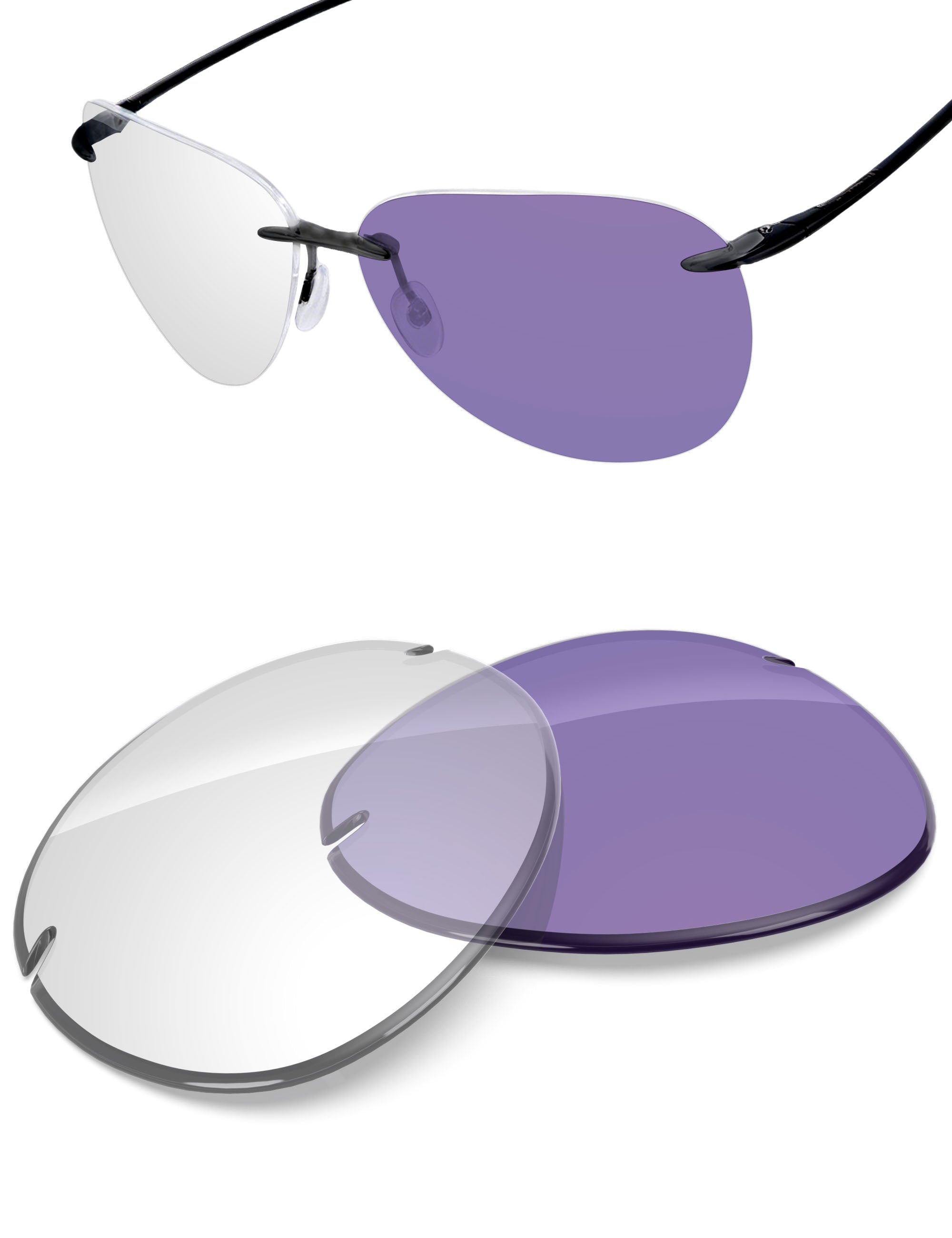 Adapt Purple Photochromic-Non-Polarized