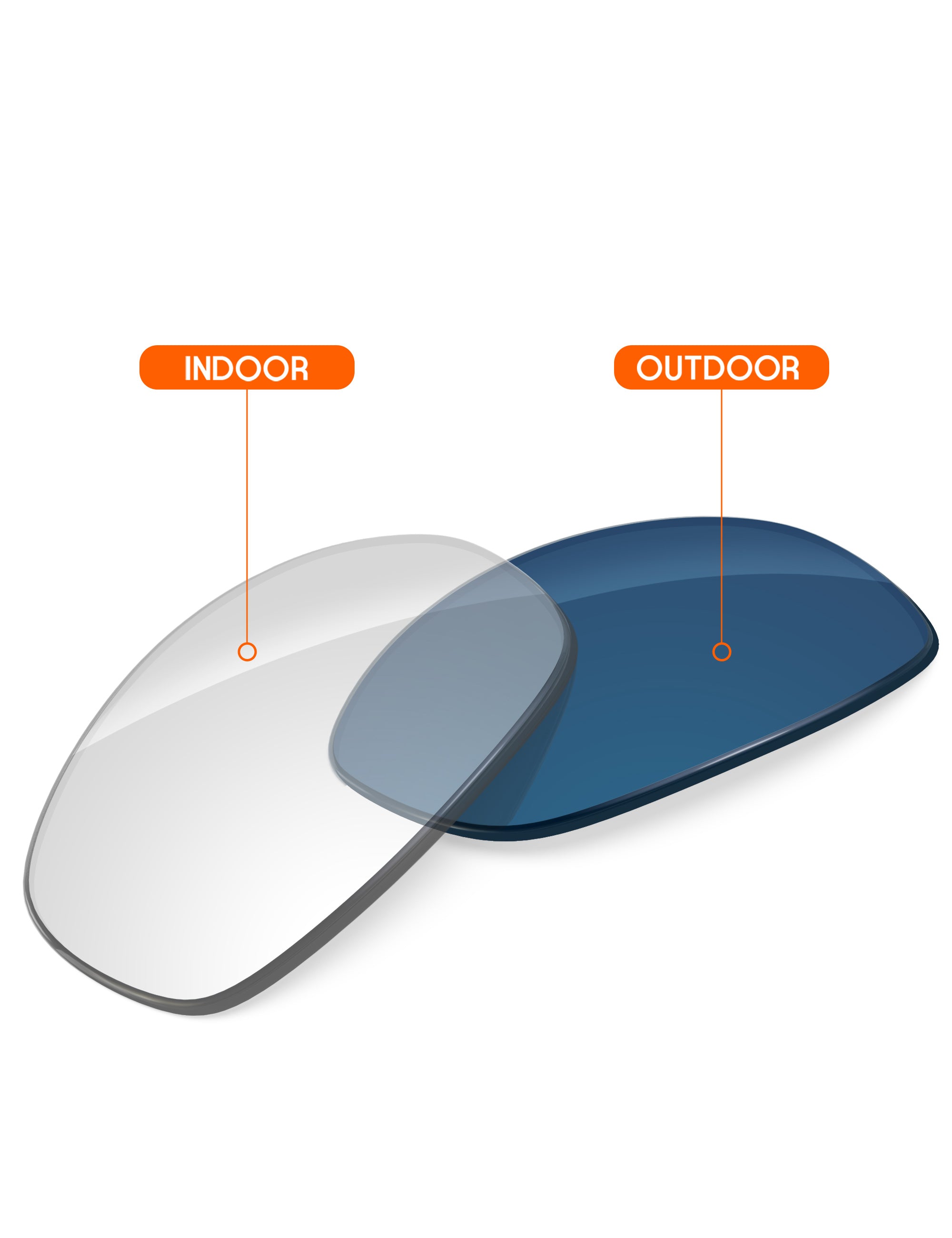 Adapt Blue Photochromic-Non-Polarized