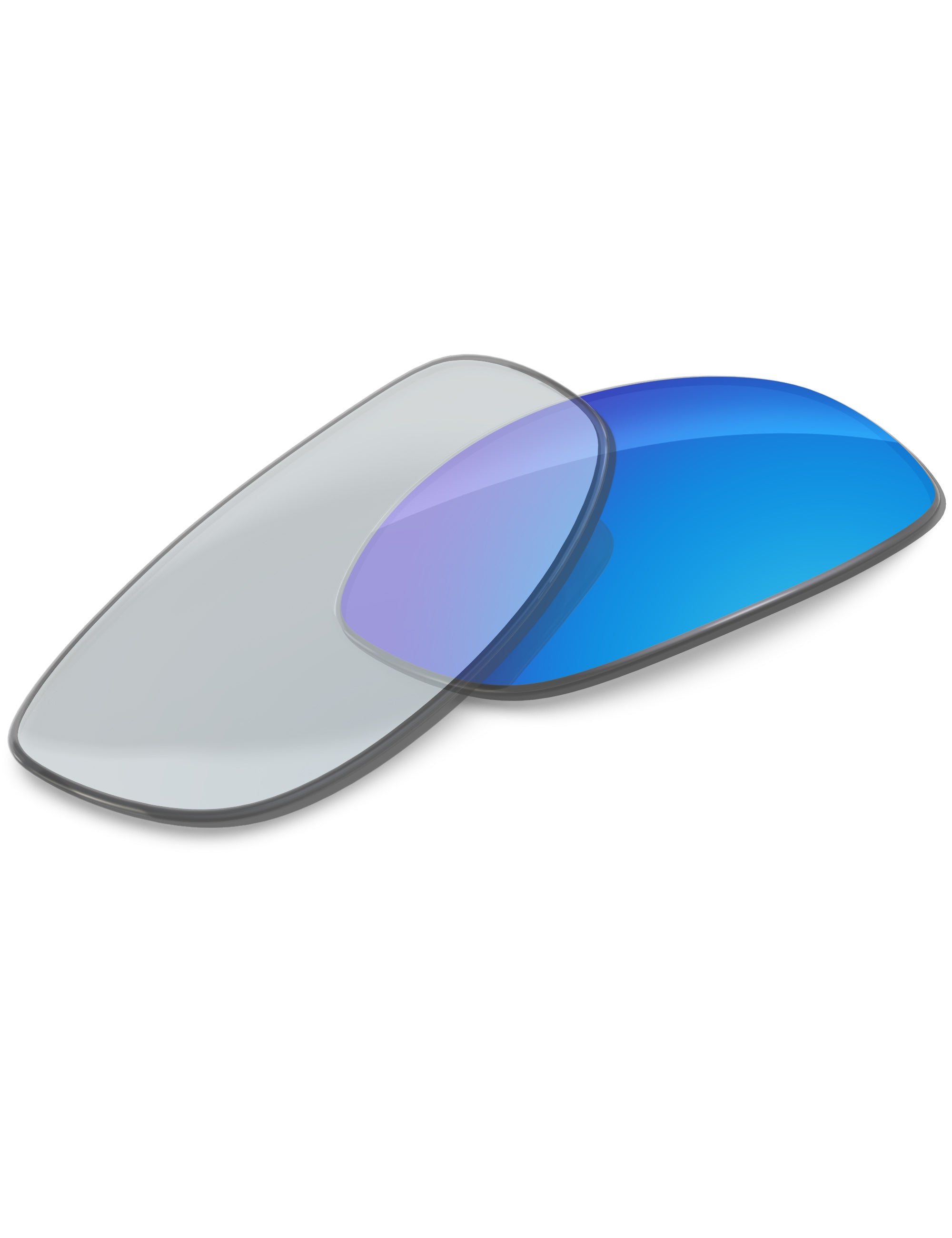 Sky Blue FlashMirror™ Photochromic-Non-Polarized