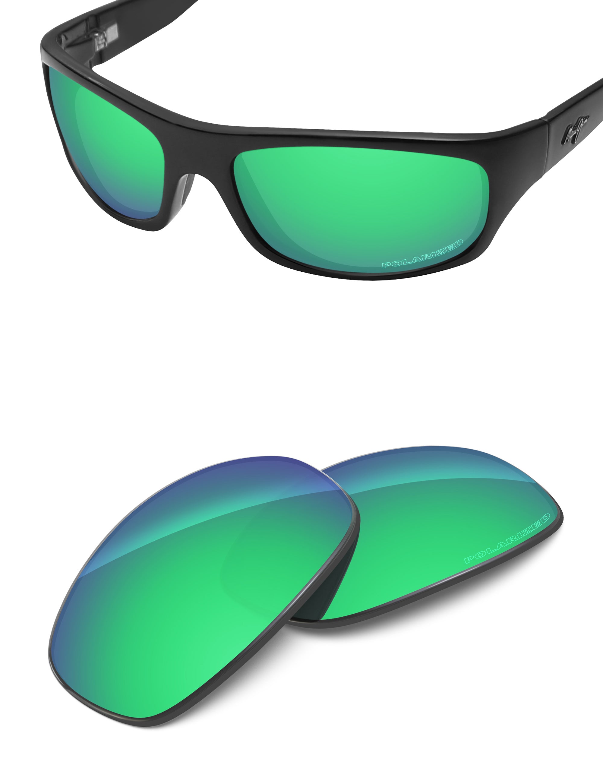 Emerald Green FlashMirror™-Polarized
