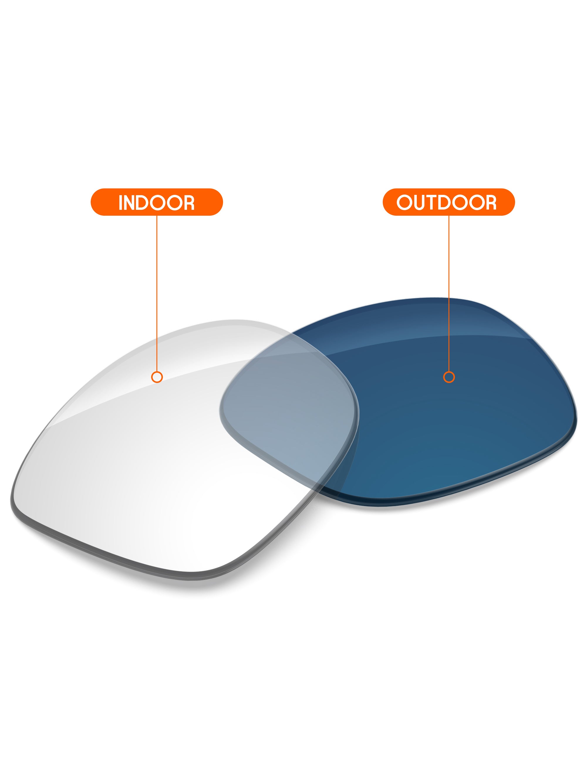 Adapt Blue Photochromic-Non-Polarized