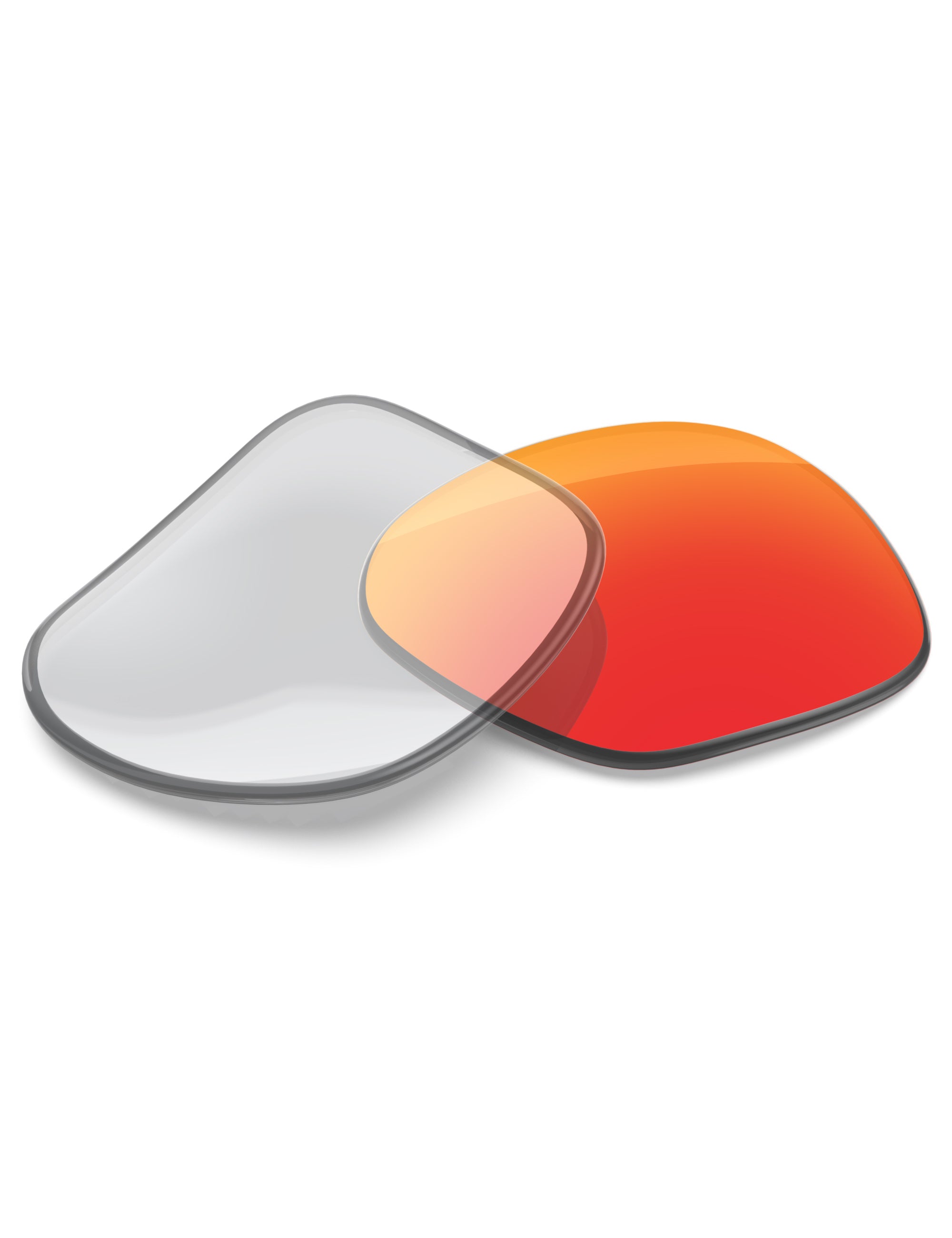 Fire Red FlashMirror™ Photochromic-Non-Polarized