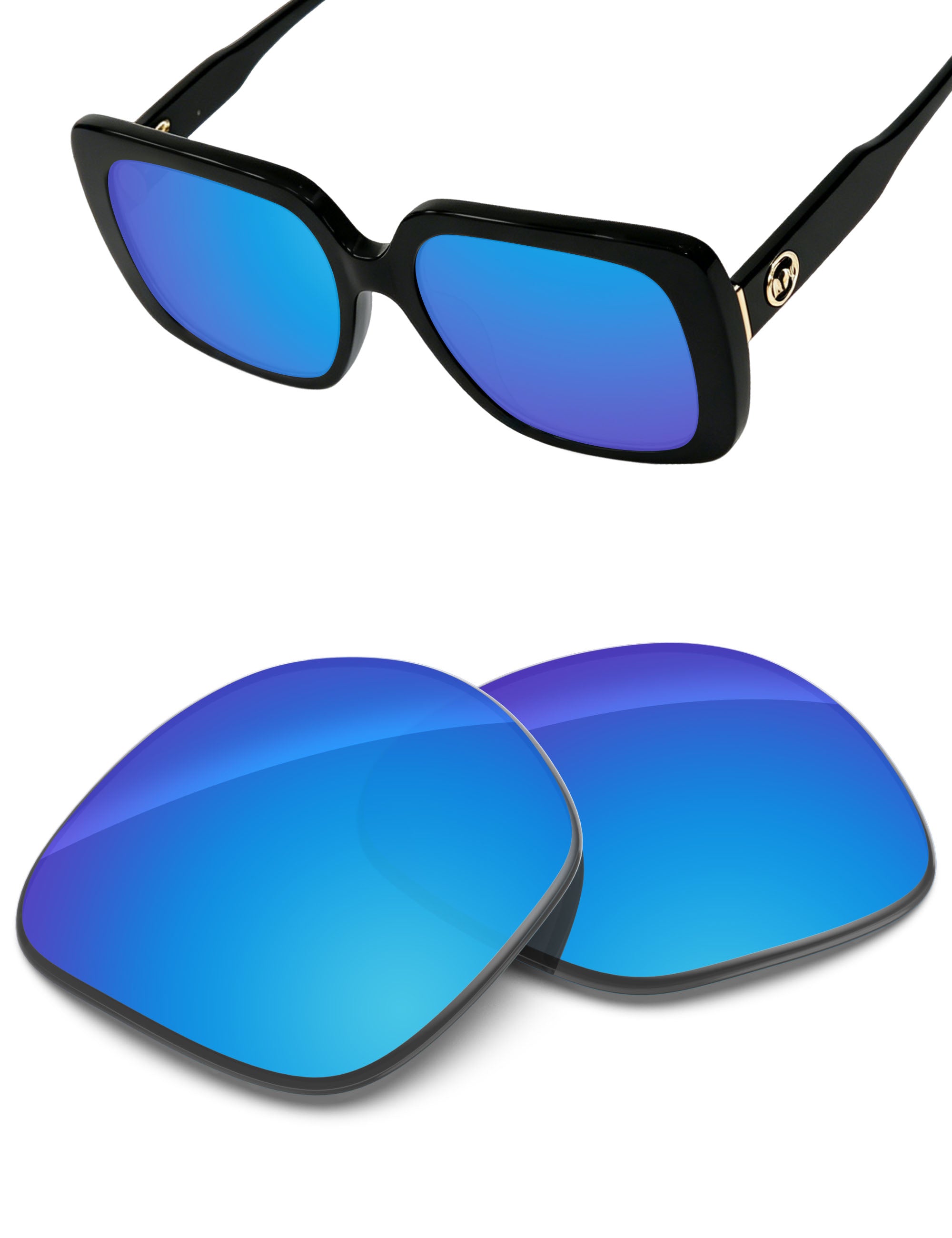 Sky Blue FlashMirror™-Non-Polarized