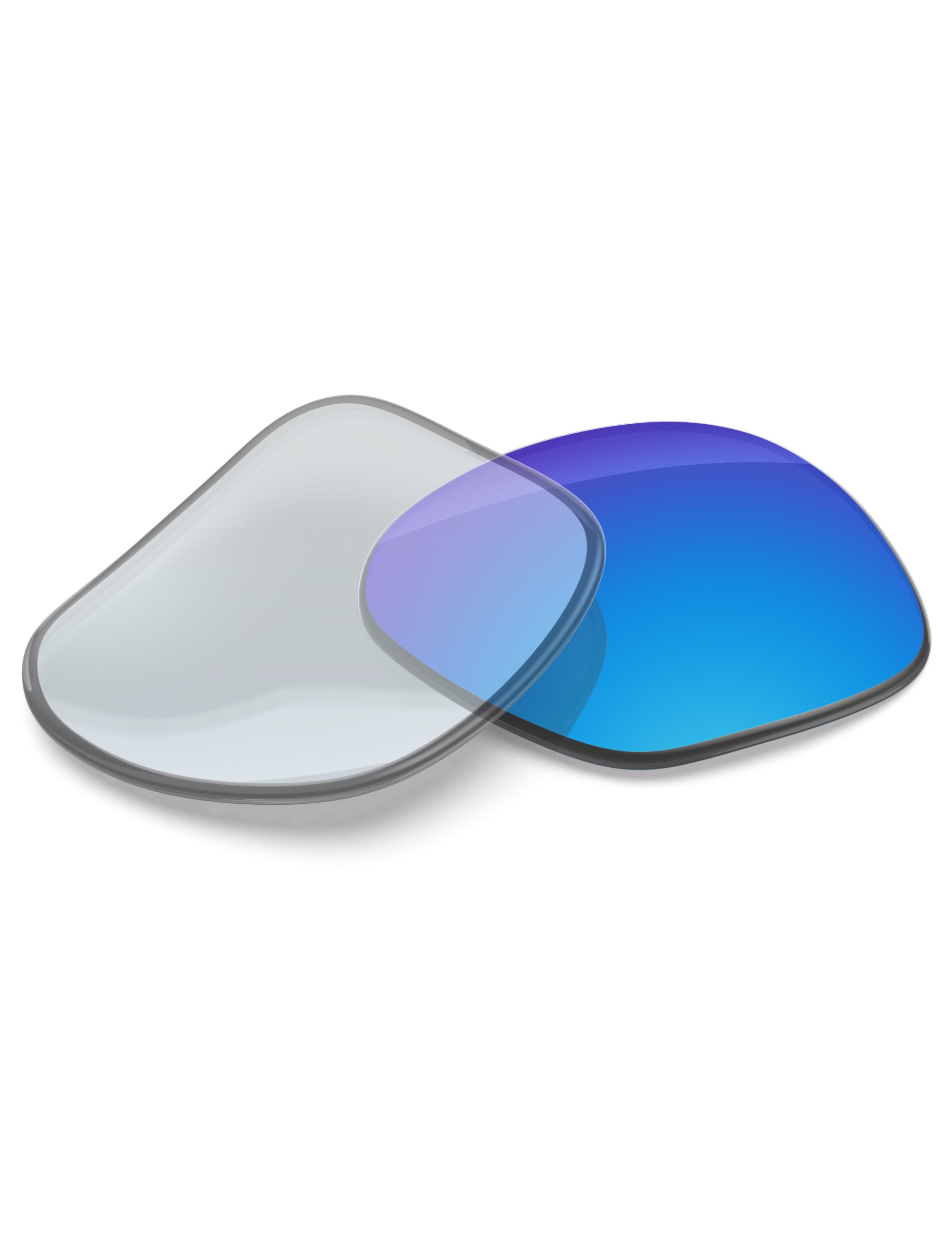 Sky Blue FlashMirror™ Photochromic-Non-Polarized