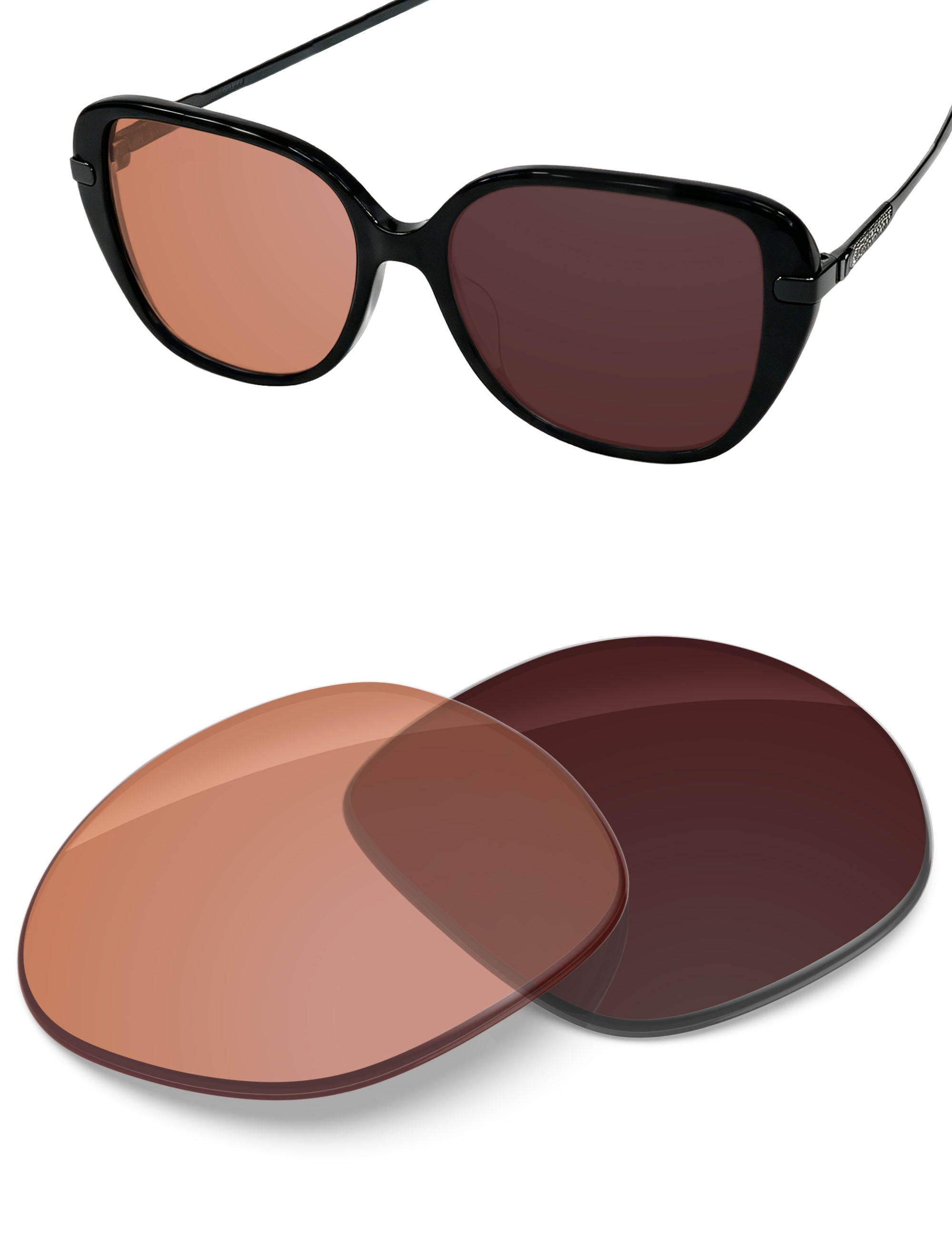 Orange Tint Photochromic-Non-Polarized