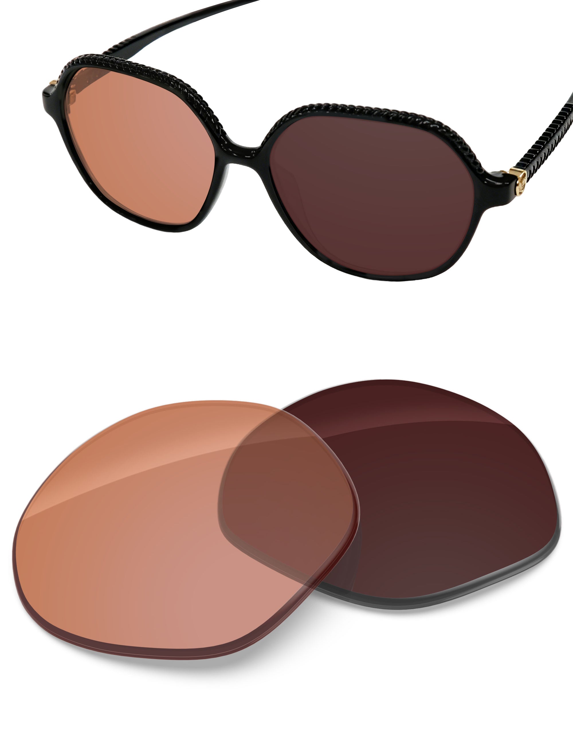 Orange Tint Photochromic-Non-Polarized