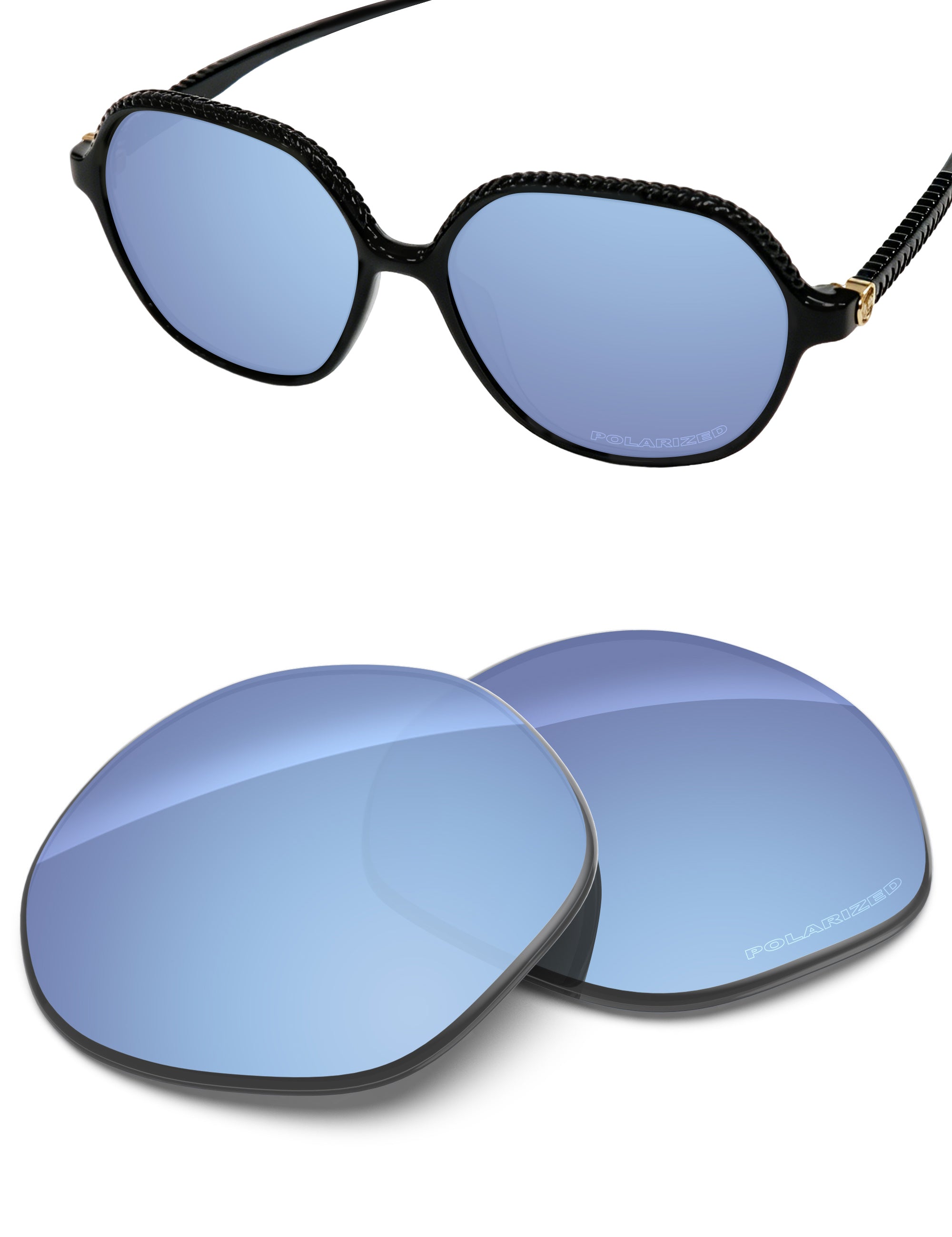 Aqua Blue lashMirror™-Polarized
