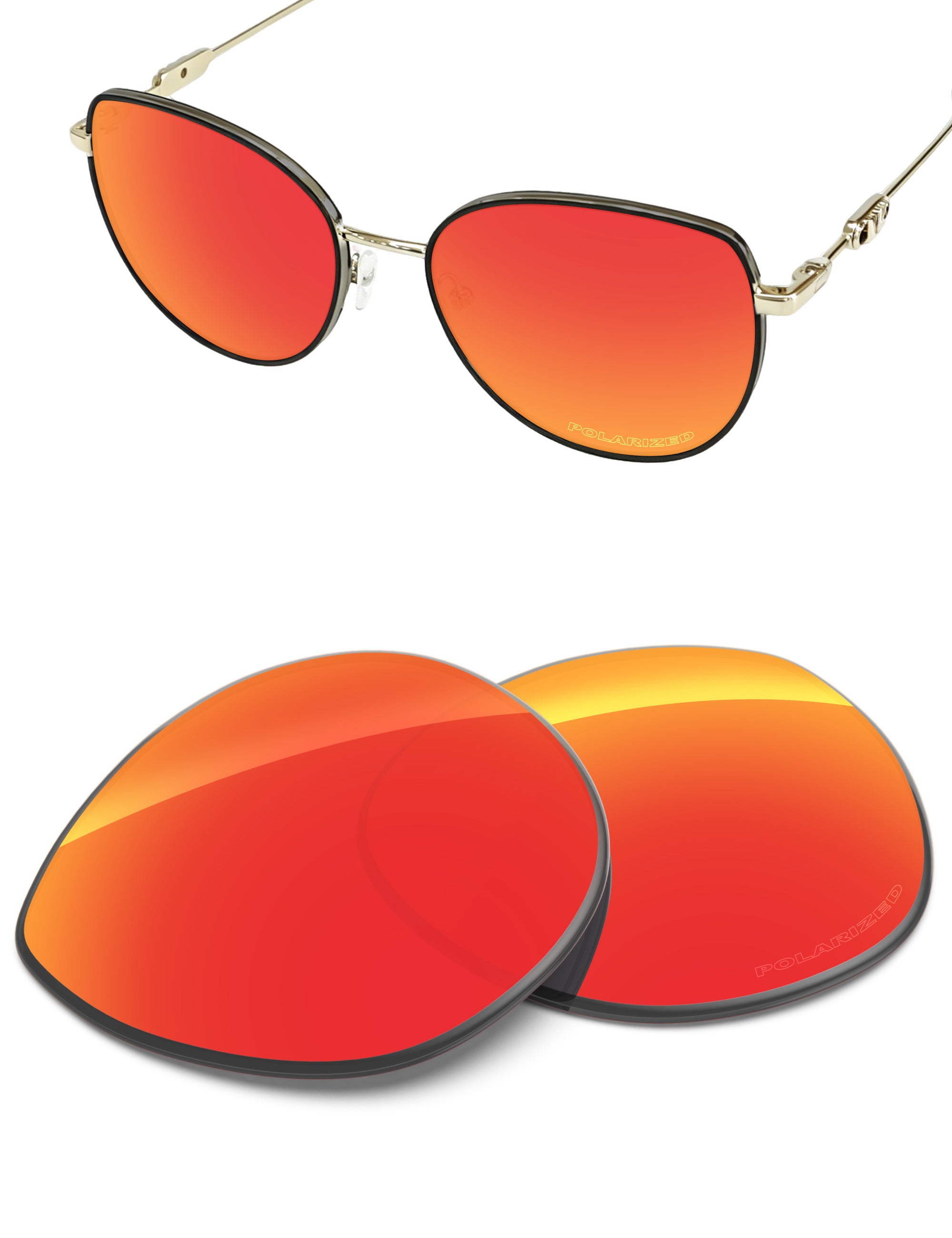 Fire Red FlashMirror™-Polarized