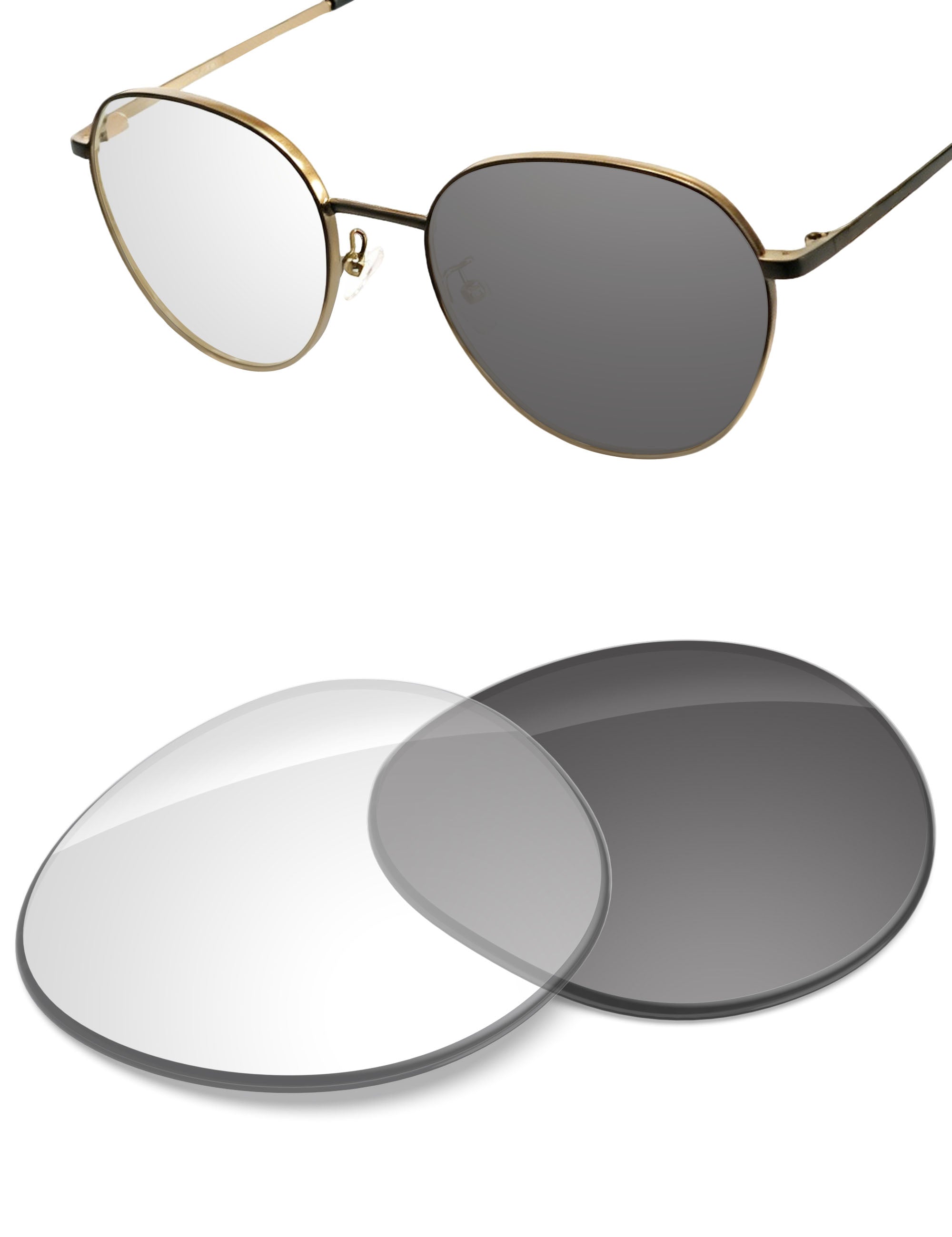 Adapt Gray Photochromic-Non-Polarized