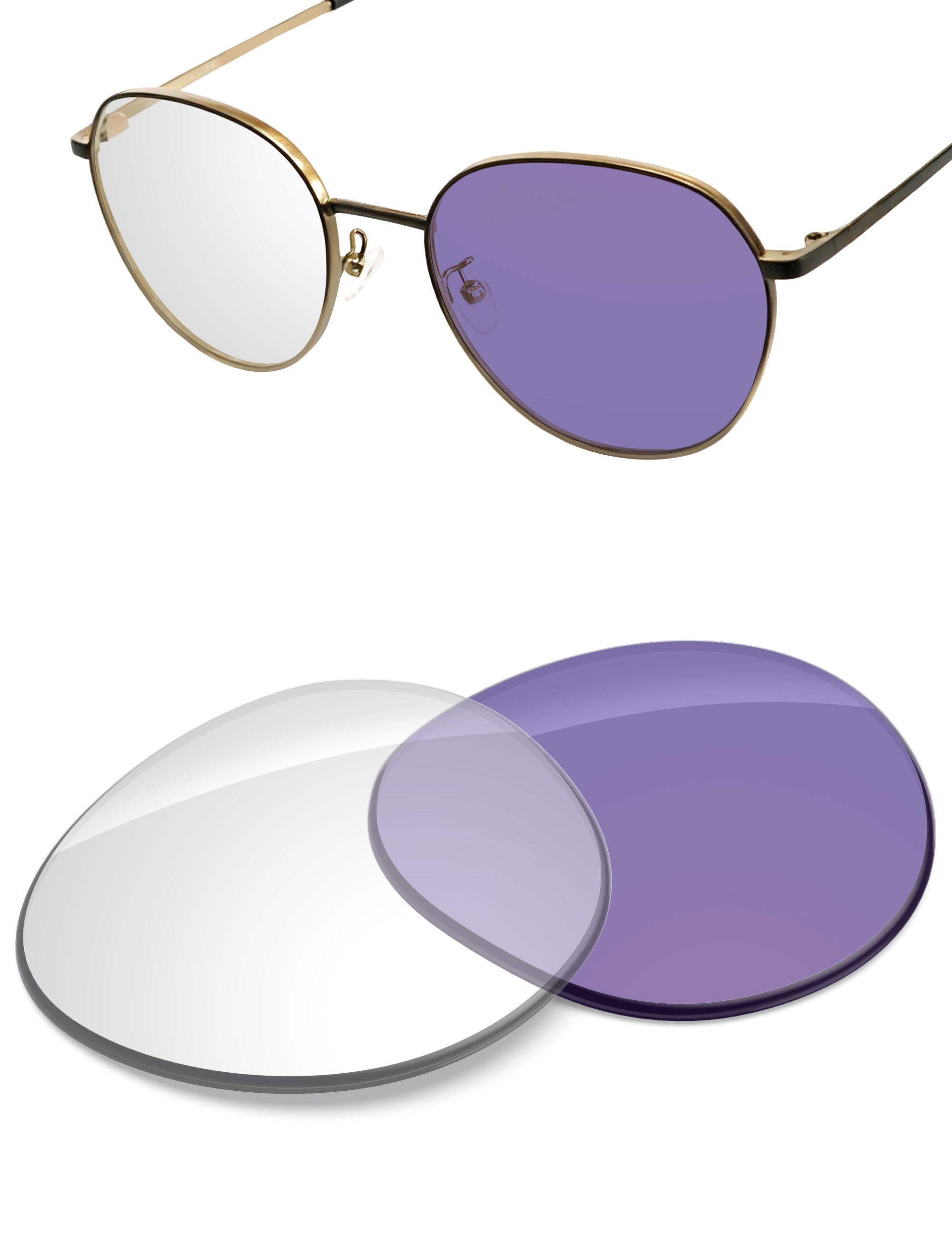 Adapt Purple Photochromic-Non-Polarized