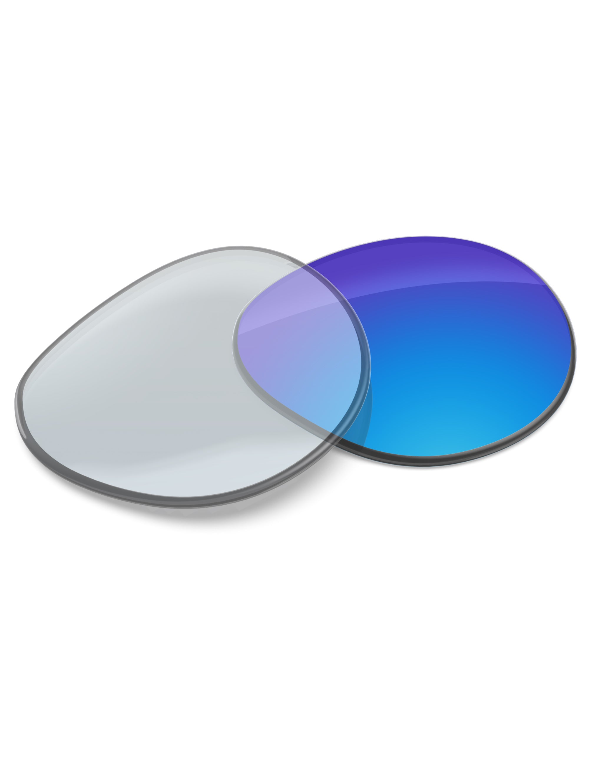 Sky Blue FlashMirror™ Photochromic-Non-Polarized