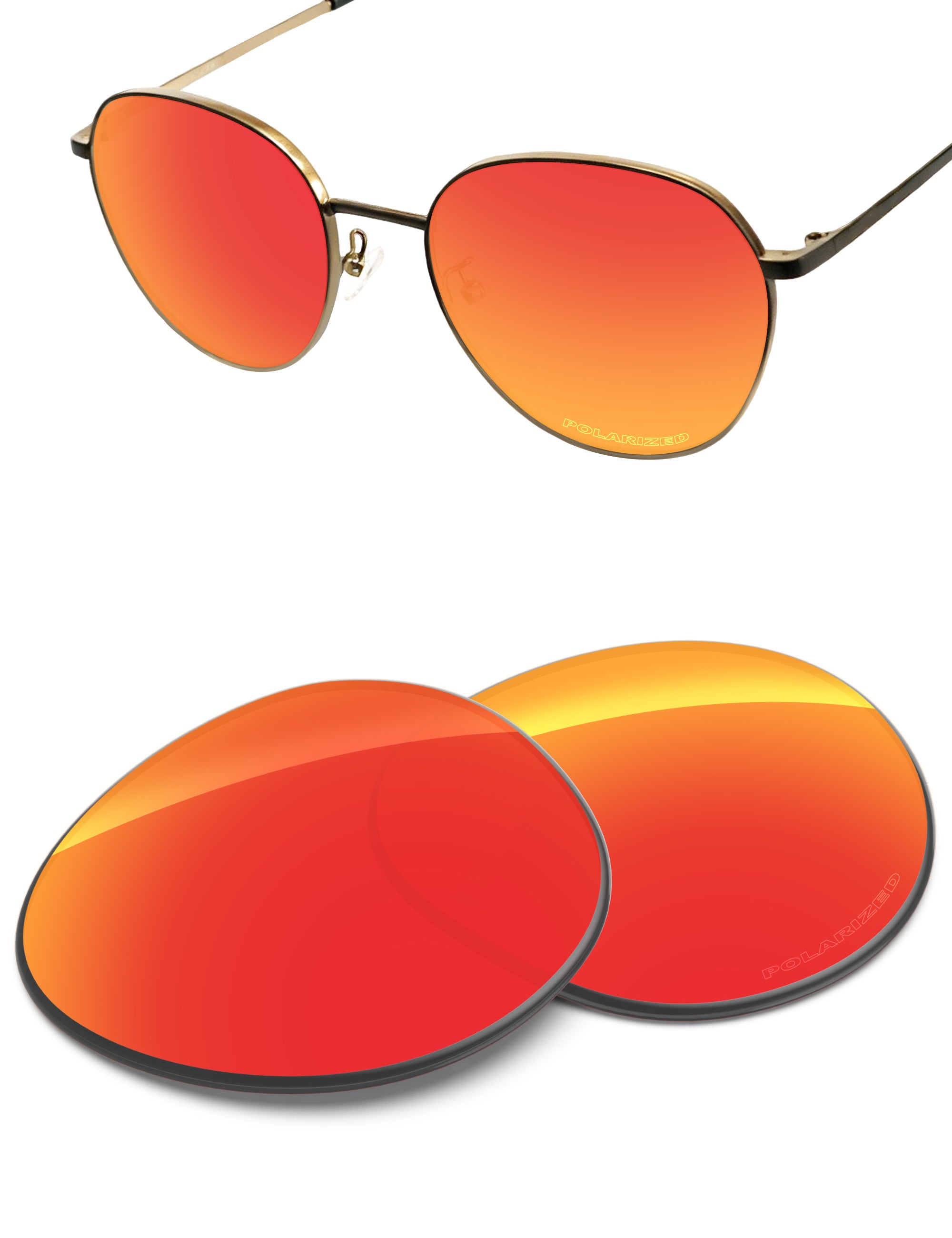Fire Red FlashMirror™-Polarized