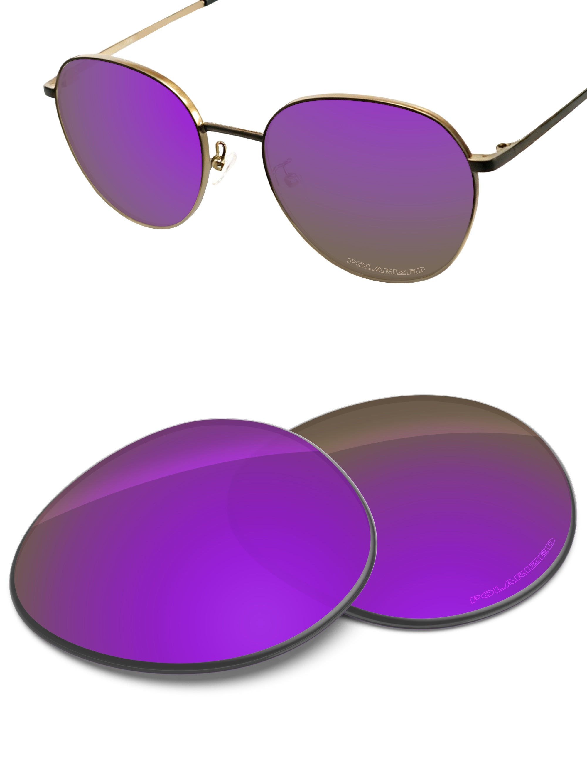 Plum Purple FlashMirror™-Polarized