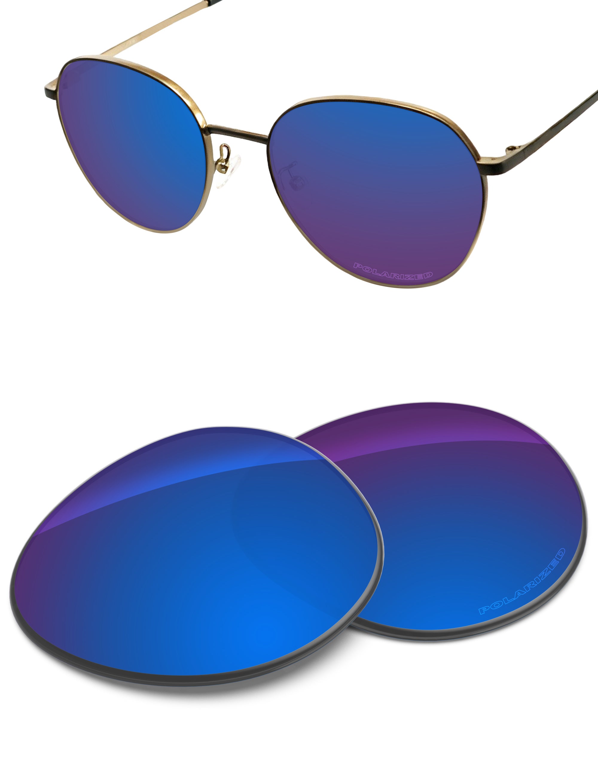 Sapphire Blue FlashMirror™-Polarized