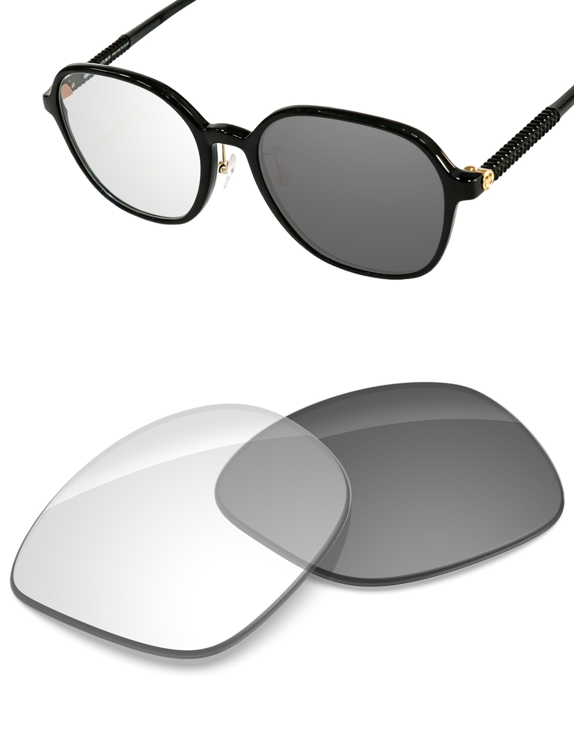 Adapt Gray Photochromic Blue Light Blocking-Non-Polarized