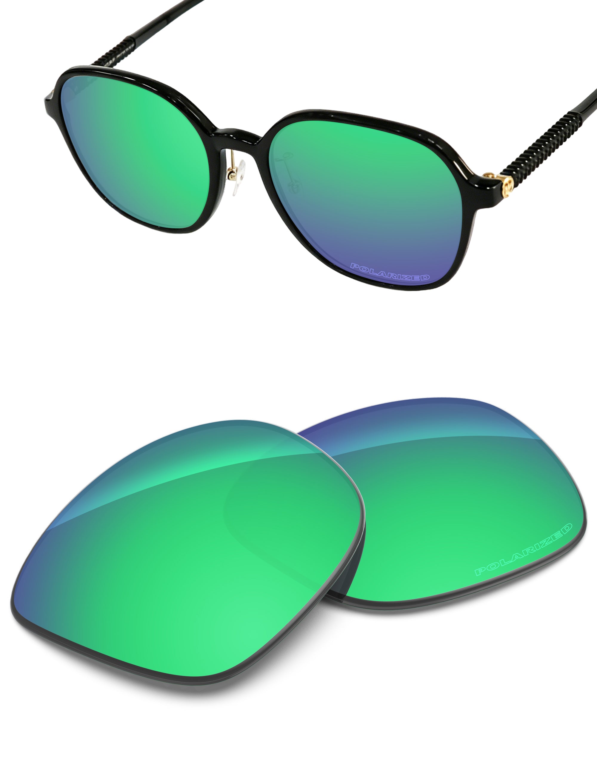 Emerald Green FlashMirror™-Polarized