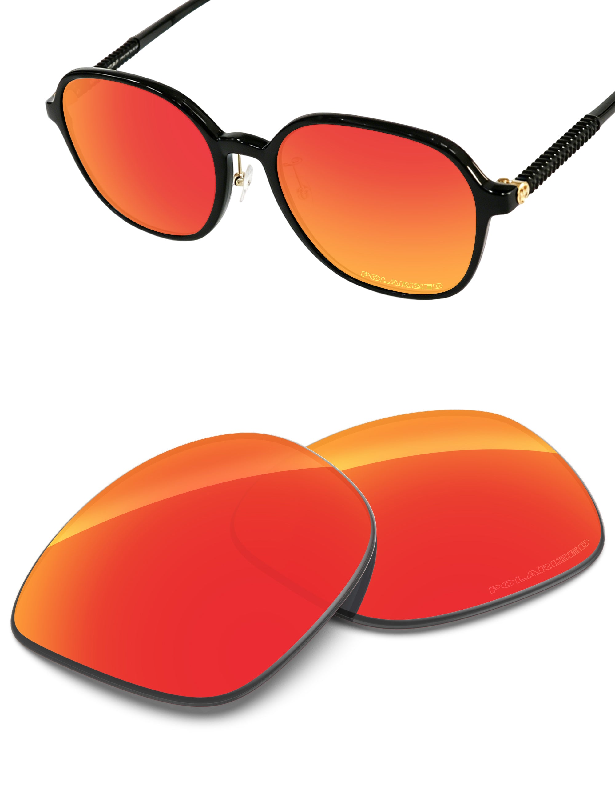 Fire Red FlashMirror™-Polarized