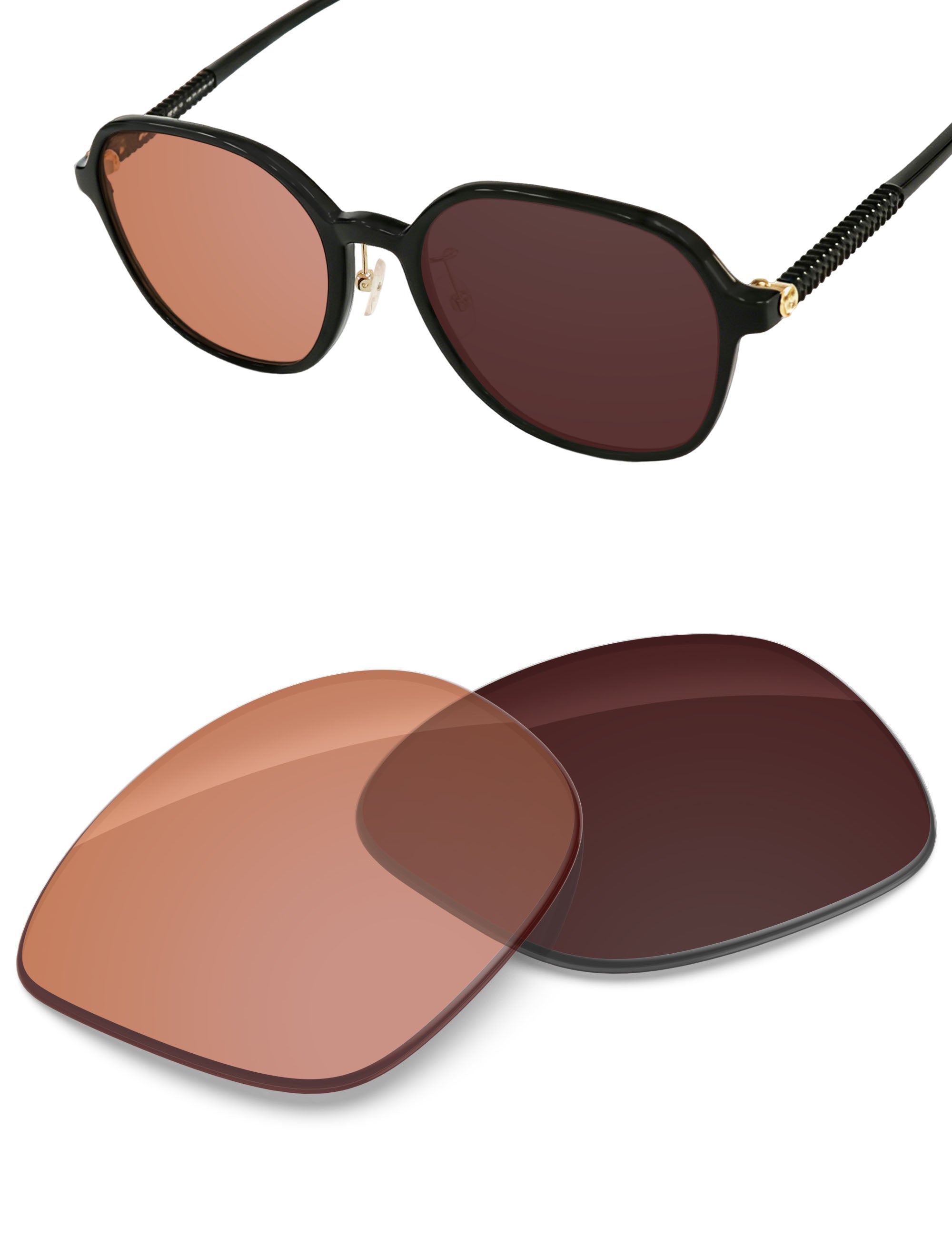 Orange Tint Photochromic-Non-Polarized