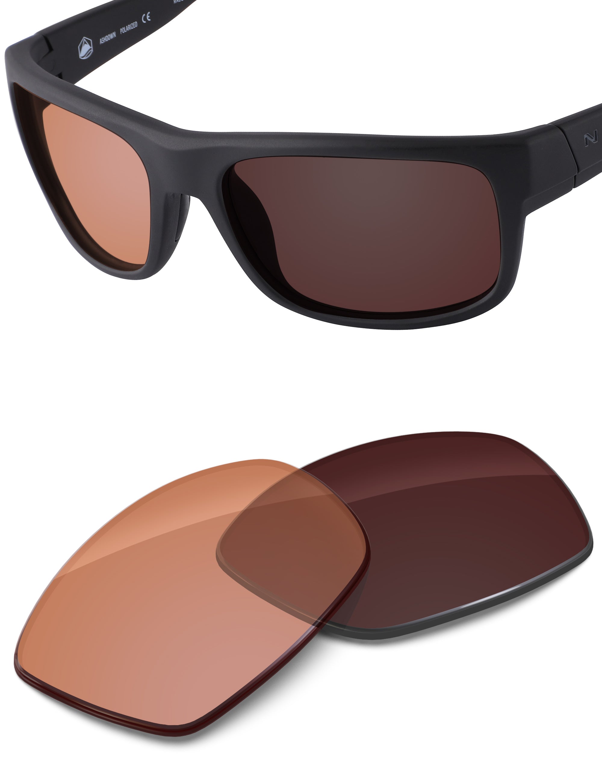 Orange Tint Photochromic-Non-Polarized