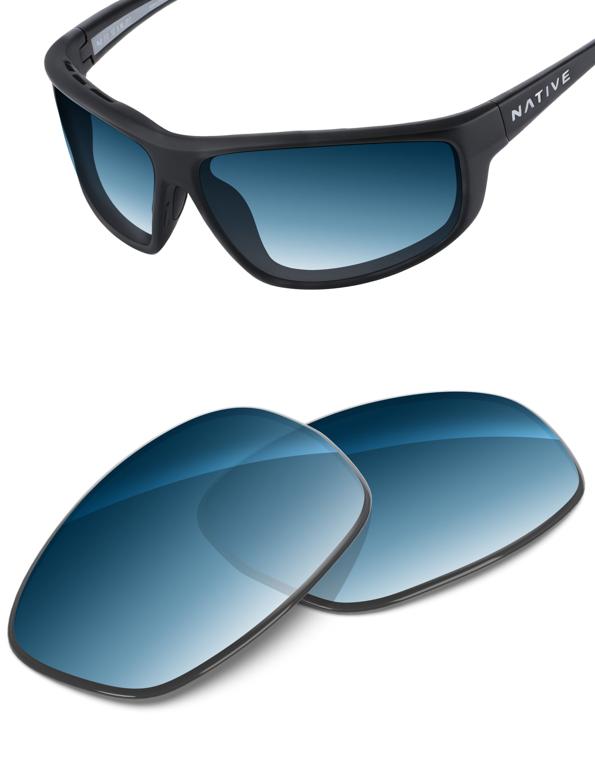 Blue Gradient-Non-Polarized