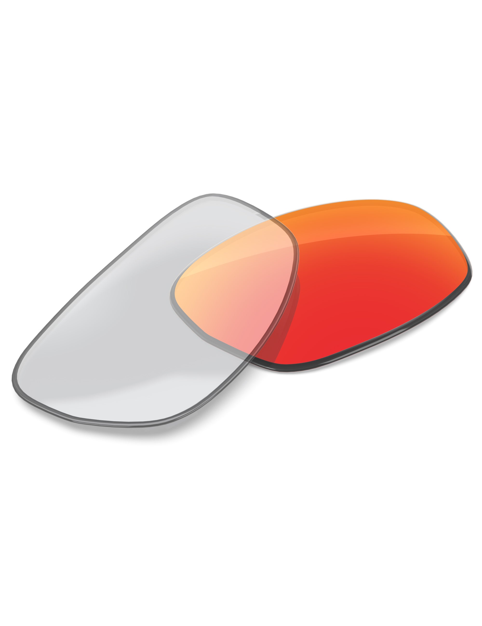 Fire Red FlashMirror™ Photochromic-Non-Polarized