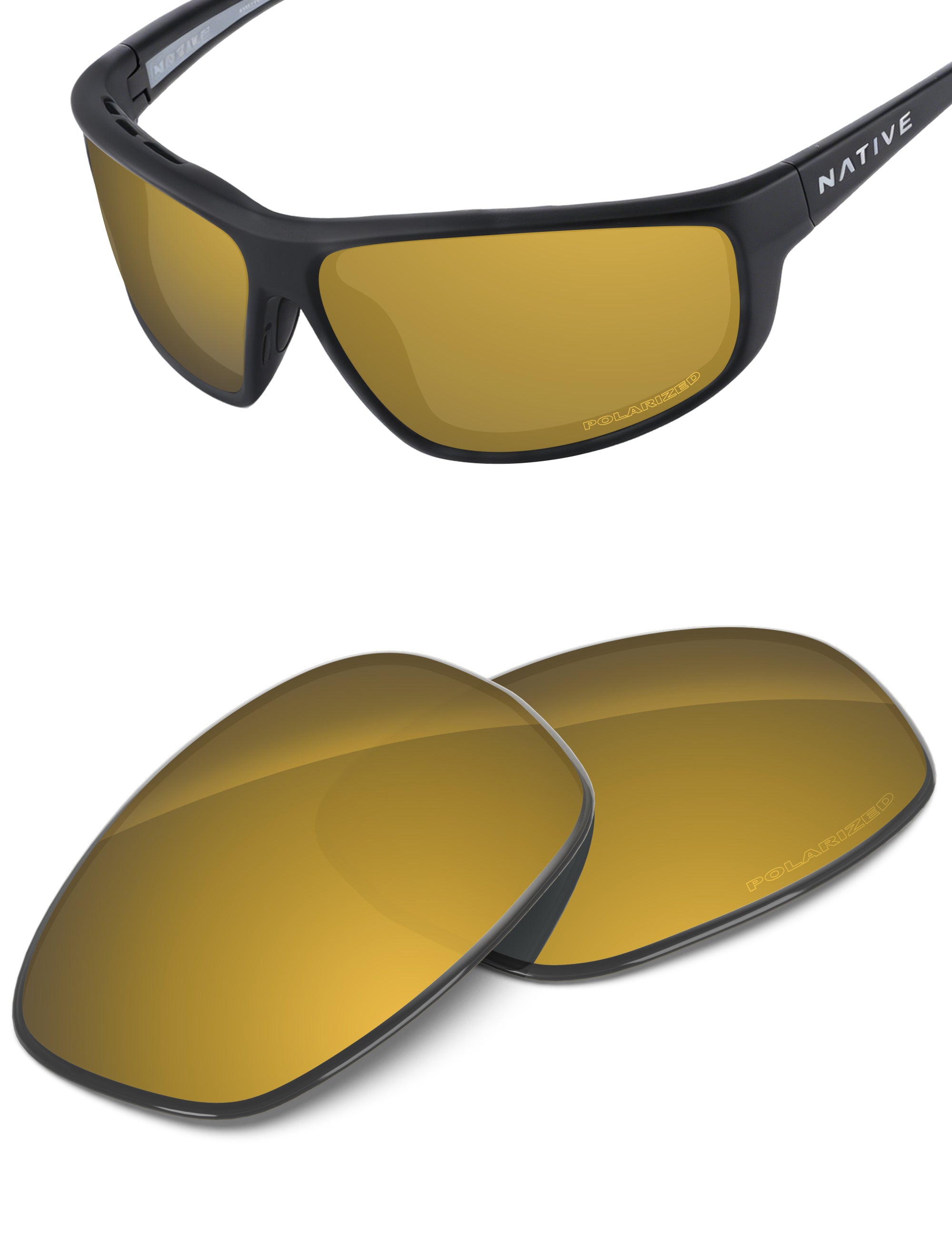 Tungsten Gold FlashMirror™-Polarized