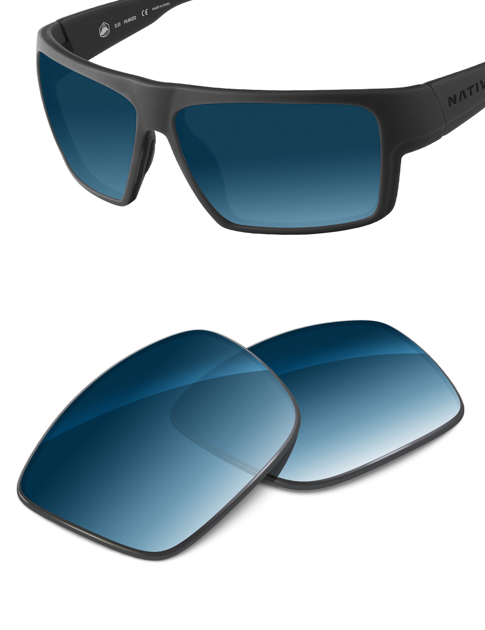 Blue Gradient-Non-Polarized