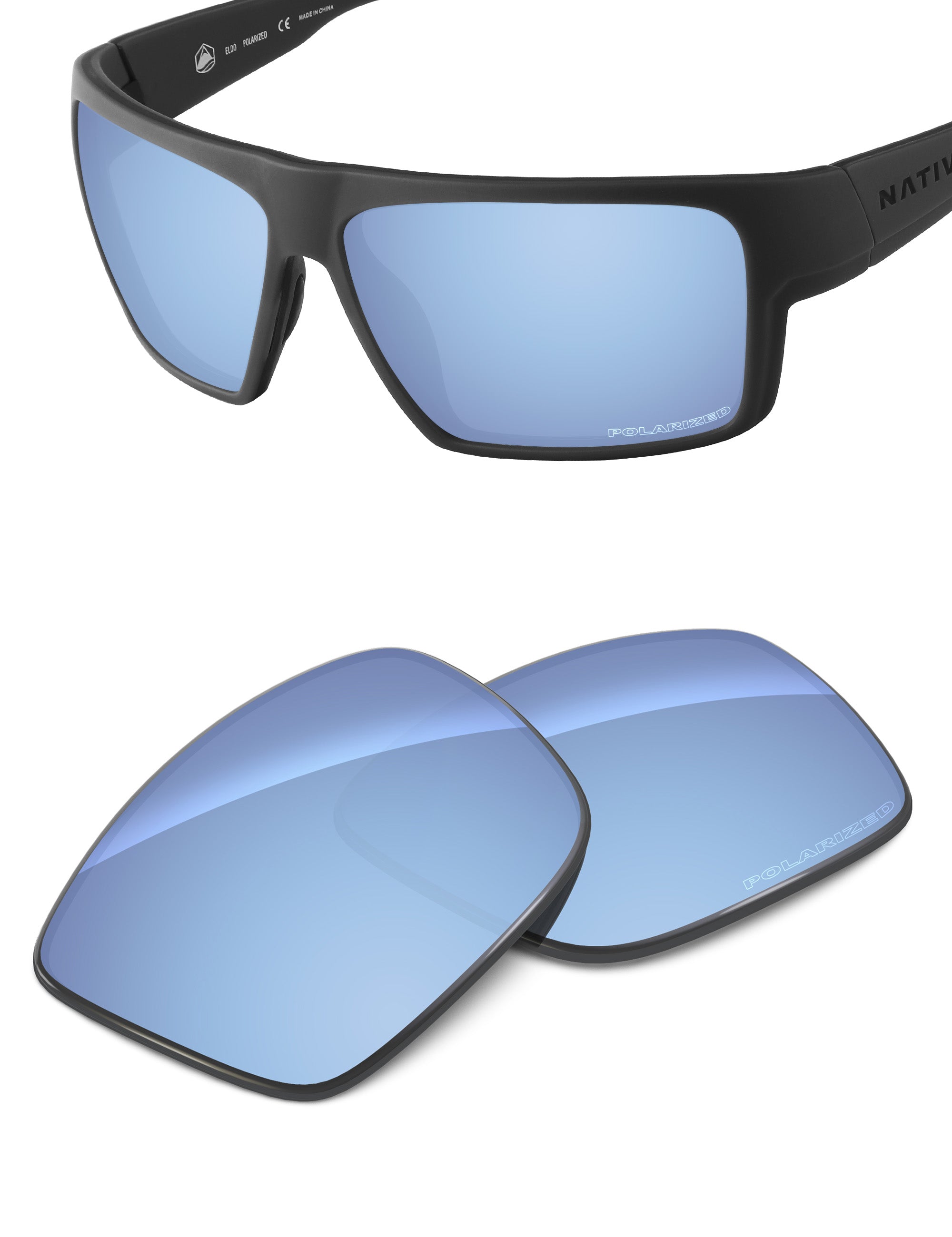 Aqua Blue FlashMirror™-Polarized