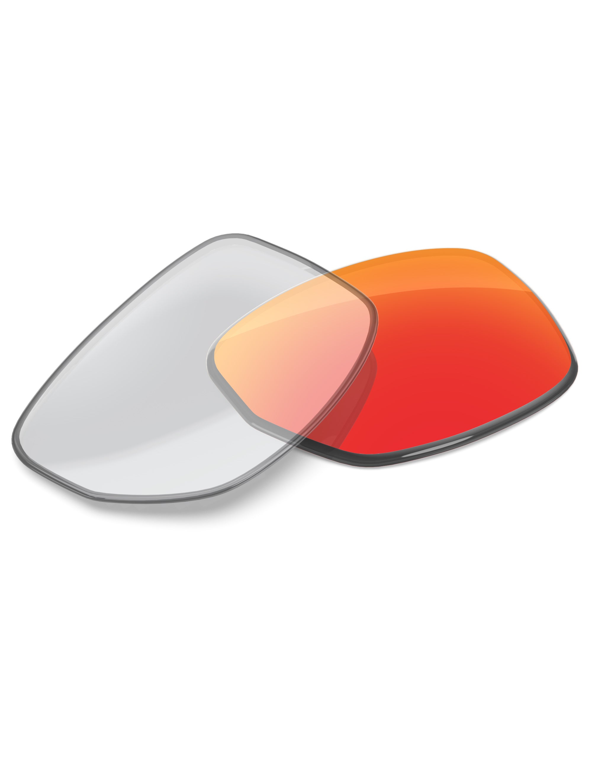 Fire Red FlashMirror™ Photochromic-Non-Polarized