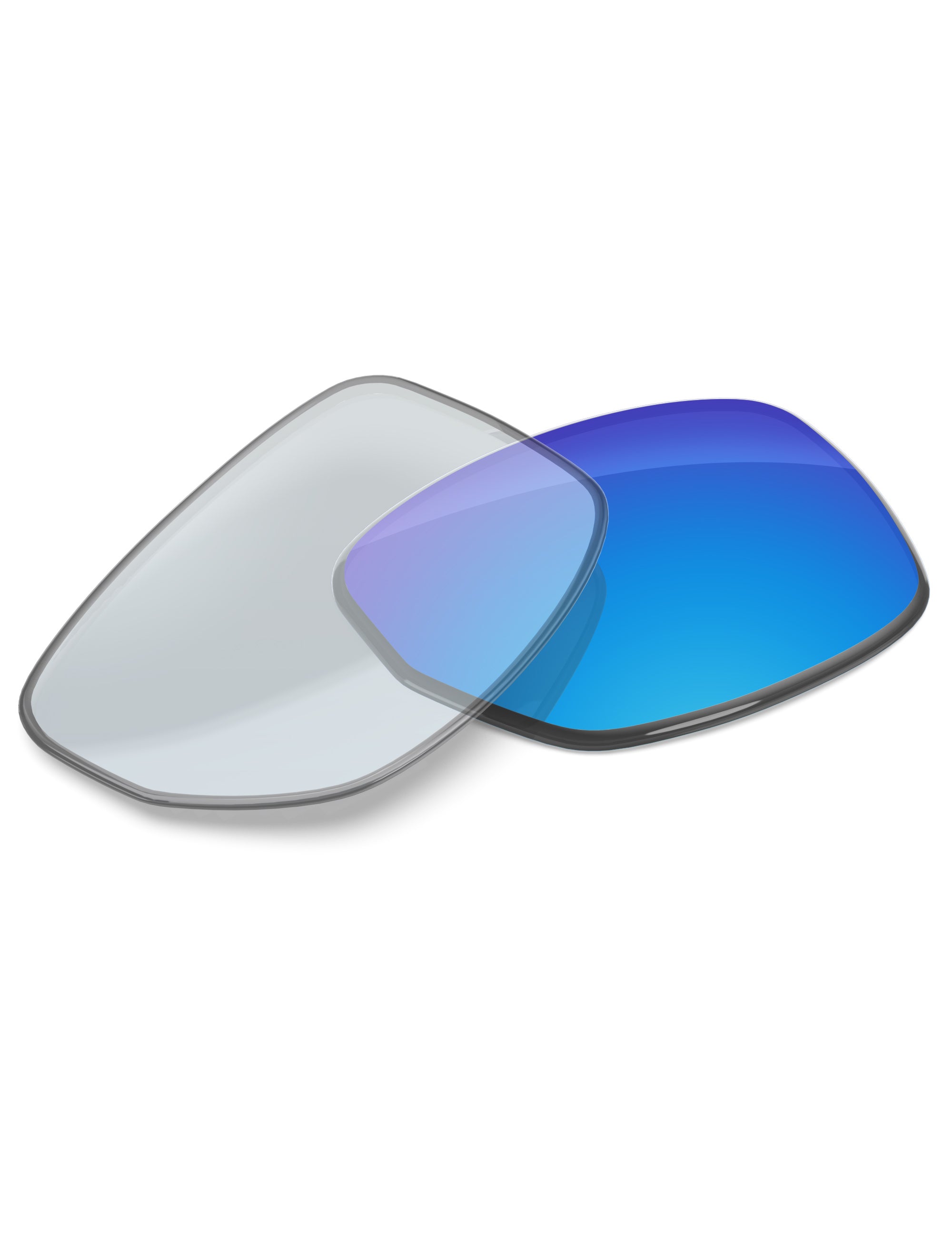 Sky Blue FlashMirror™ Photochromic-Non-Polarized