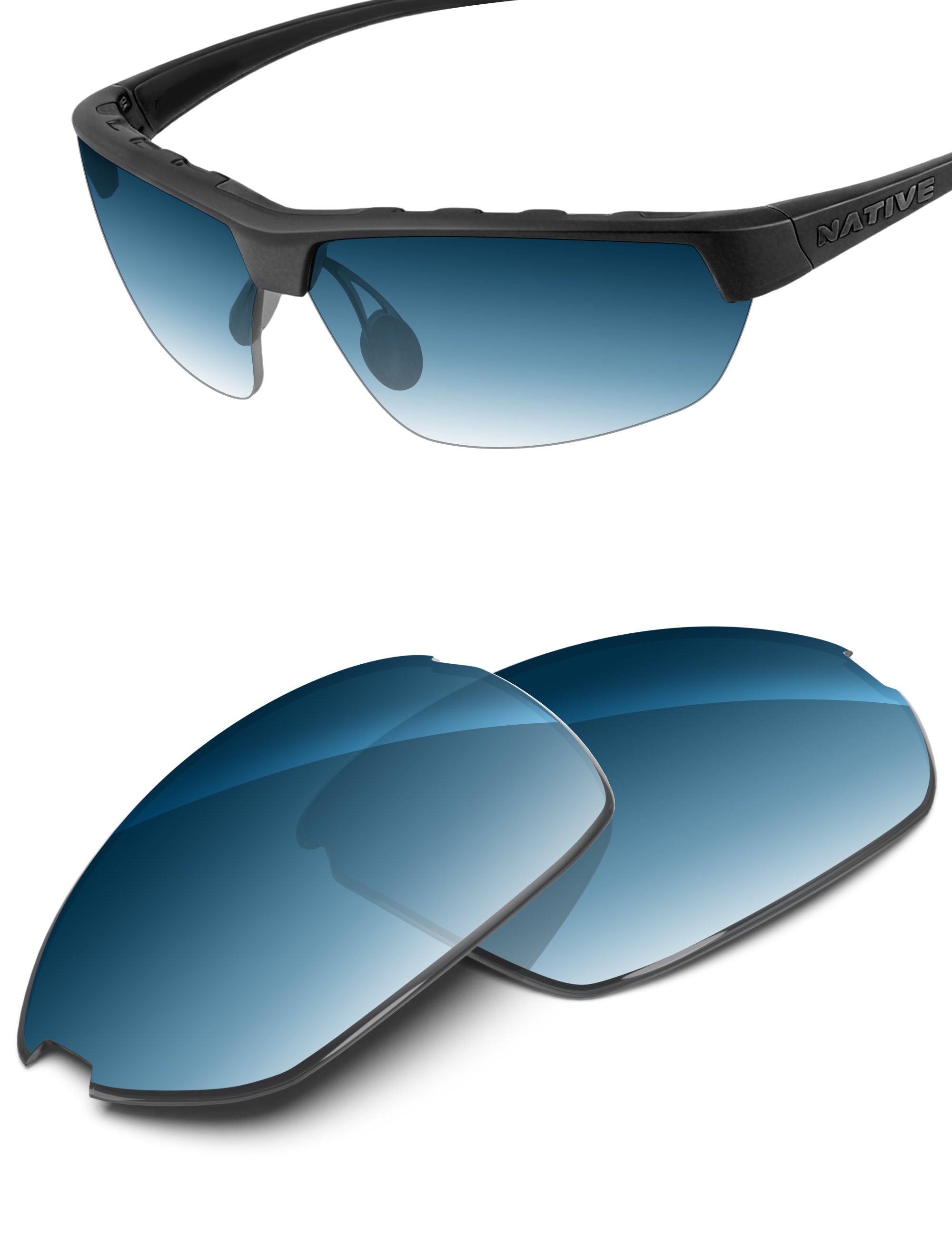Blue Gradient-Non-Polarized