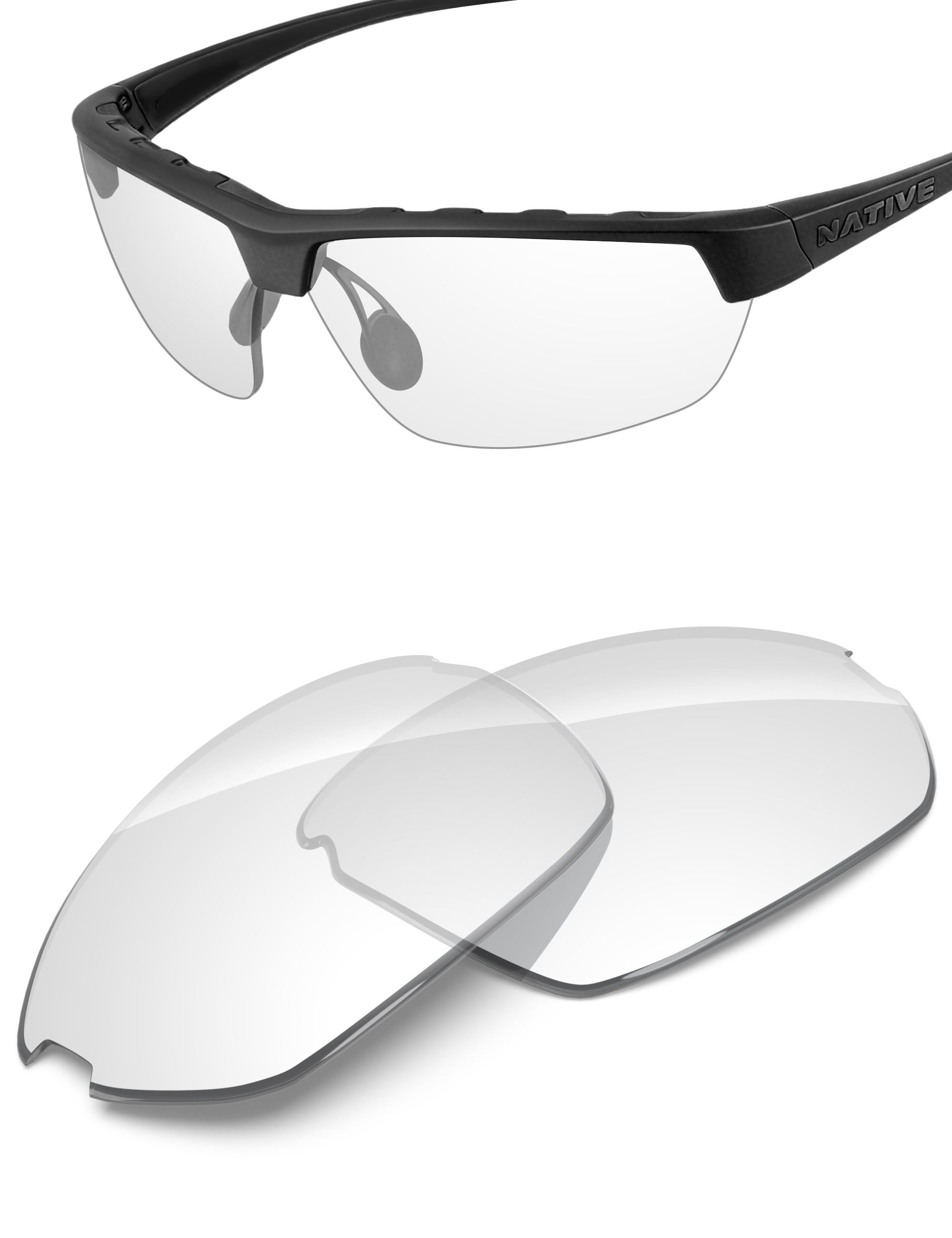 HD Clear Blue Light Blocking-Non-Polarized