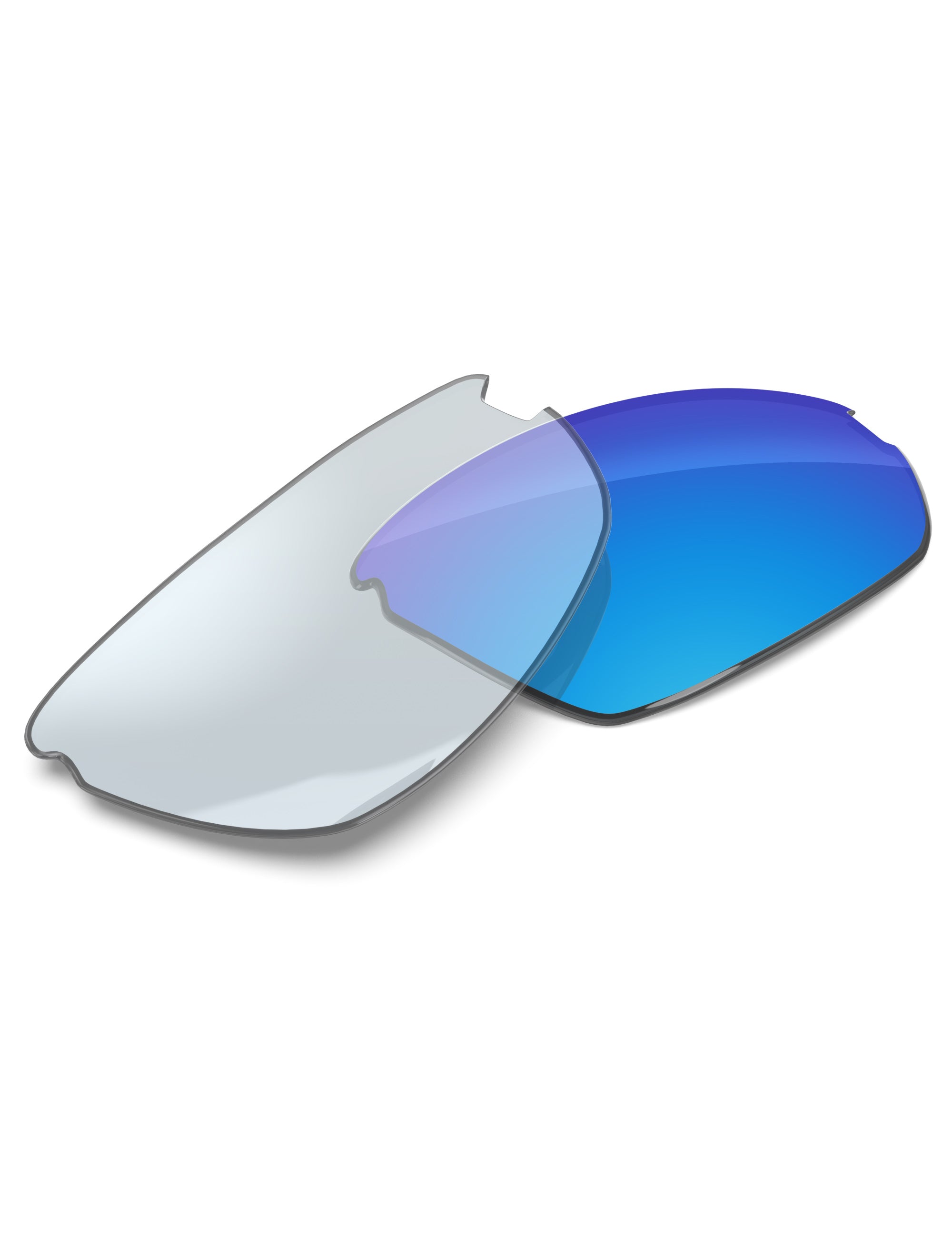 Sky Blue FlashMirror™ Photochromic-Non-Polarized