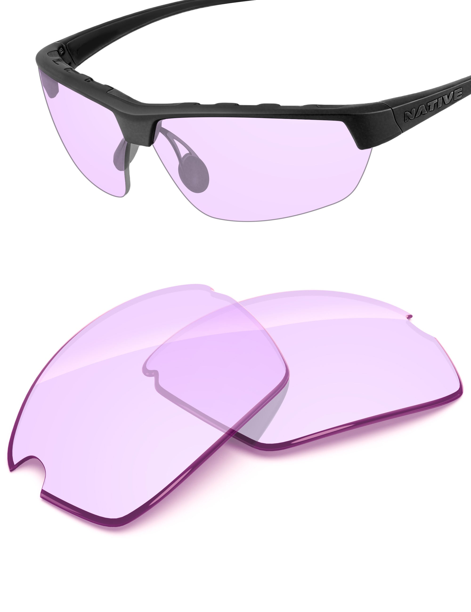 Low Light Pink-Non-Polarized