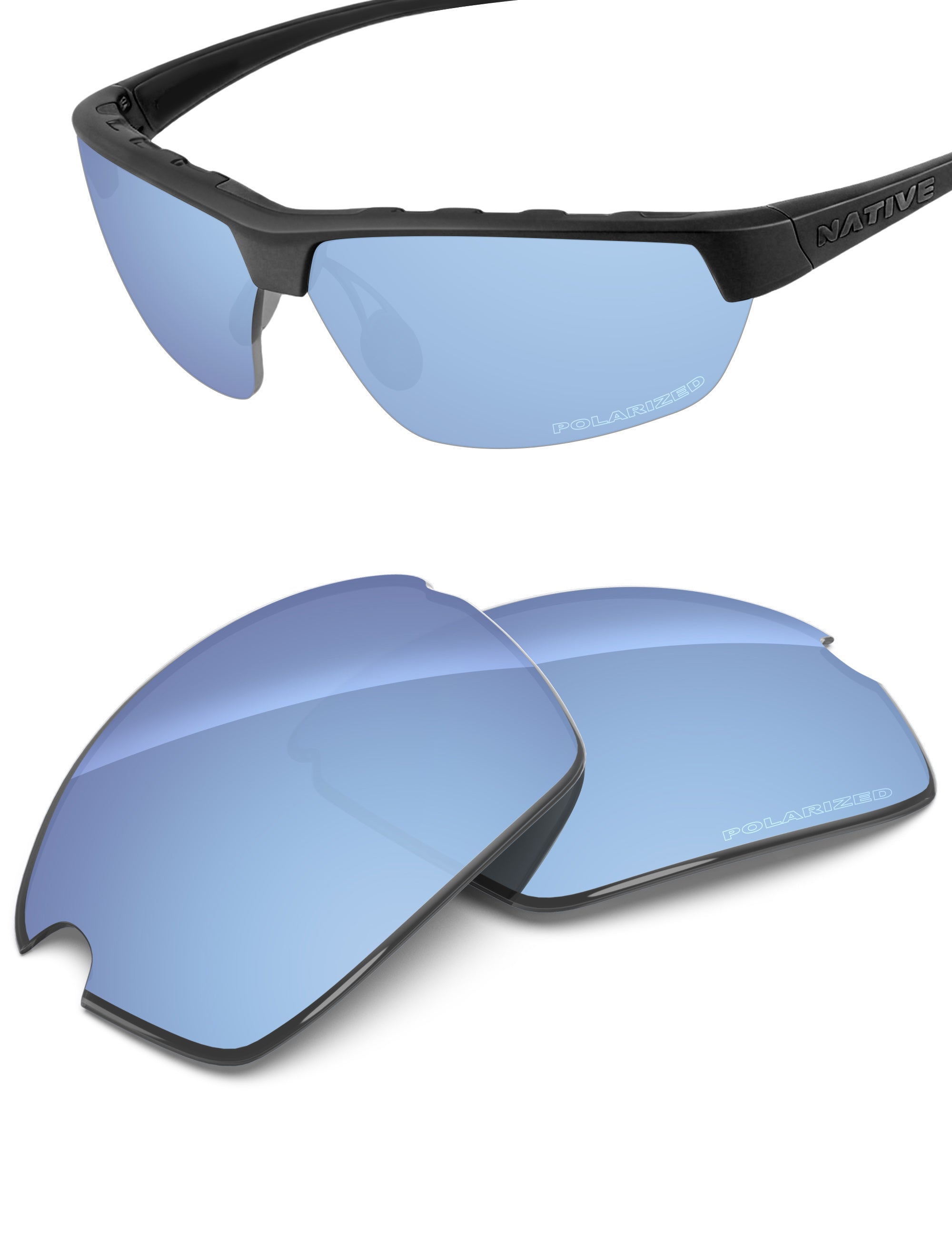 Aqua Blue FlashMirror™-Polarized