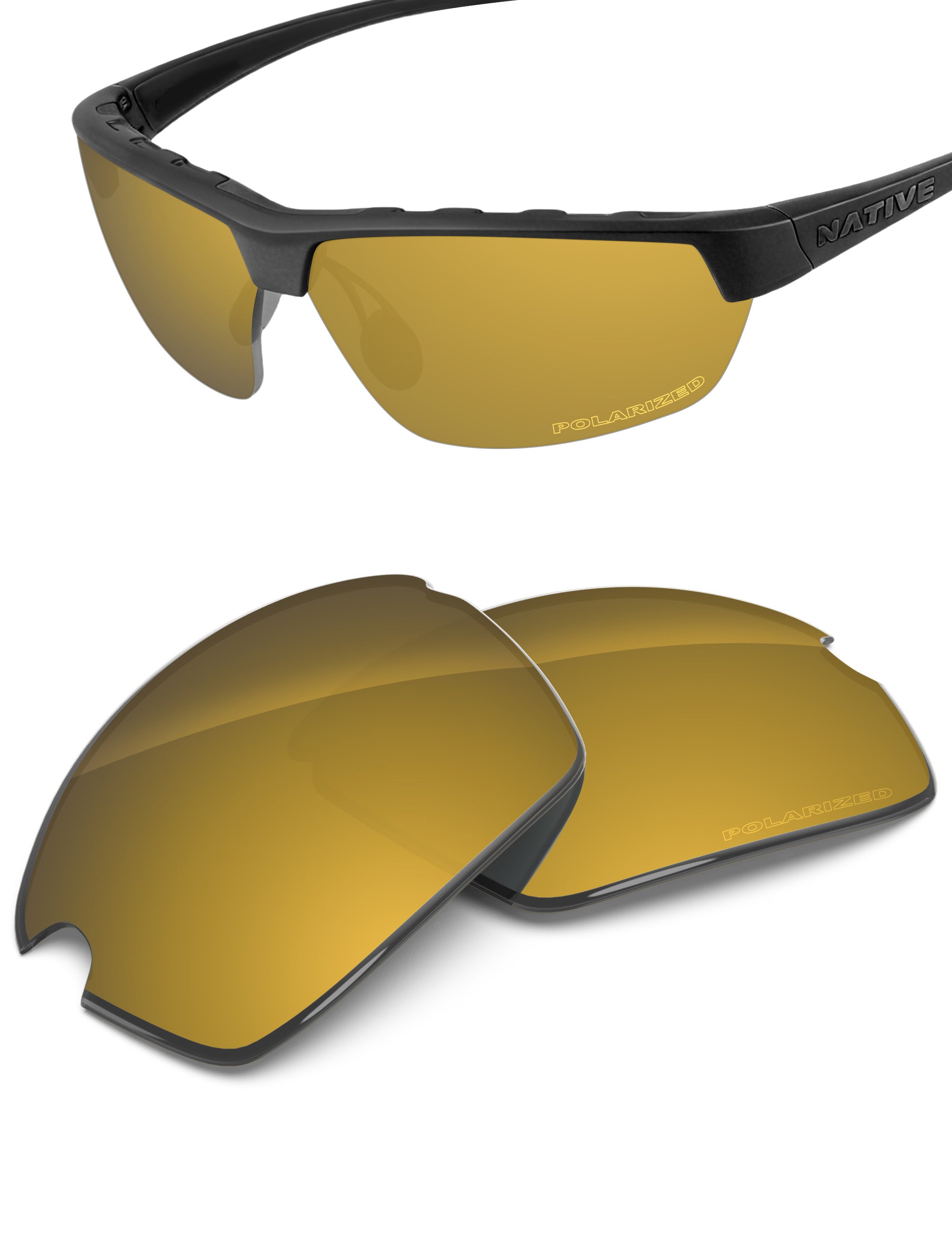 Tungsten Gold FlashMirror™-Polarized