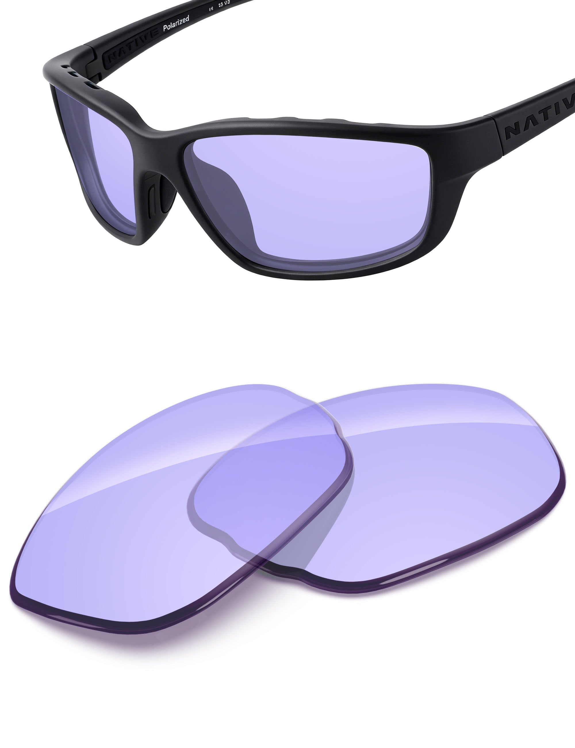 Low Light Purple-Non-Polarized