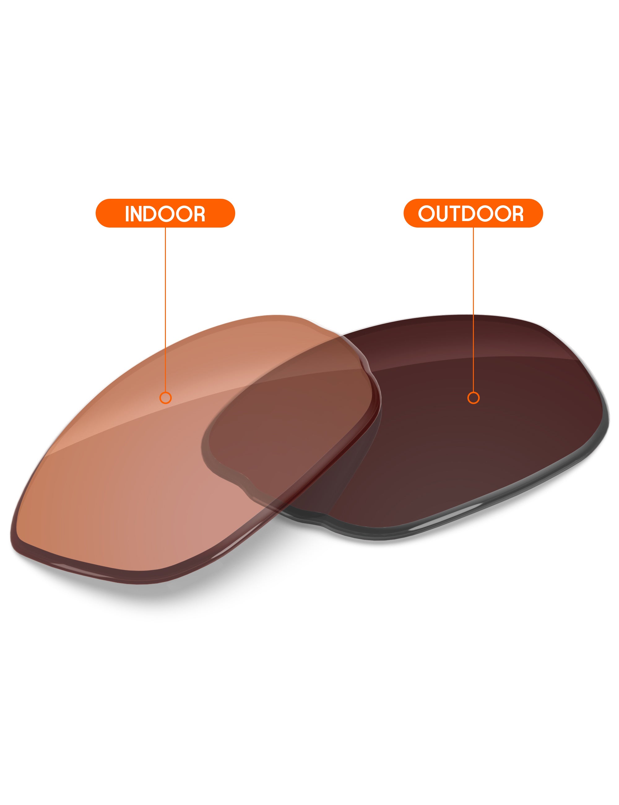 Orange Tint Photochromic-Non-Polarized