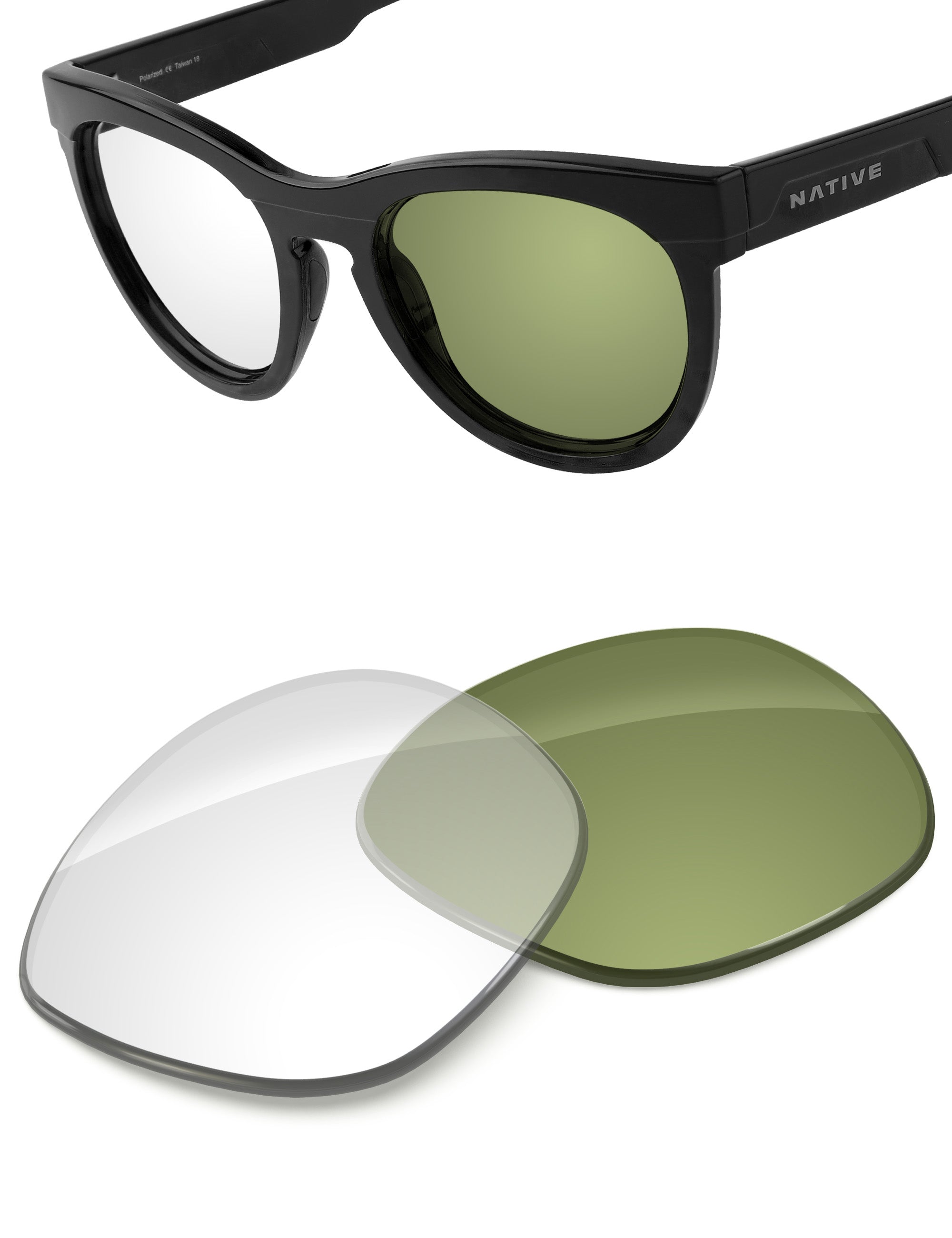 Adapt Green Photochromic-Non-Polarized