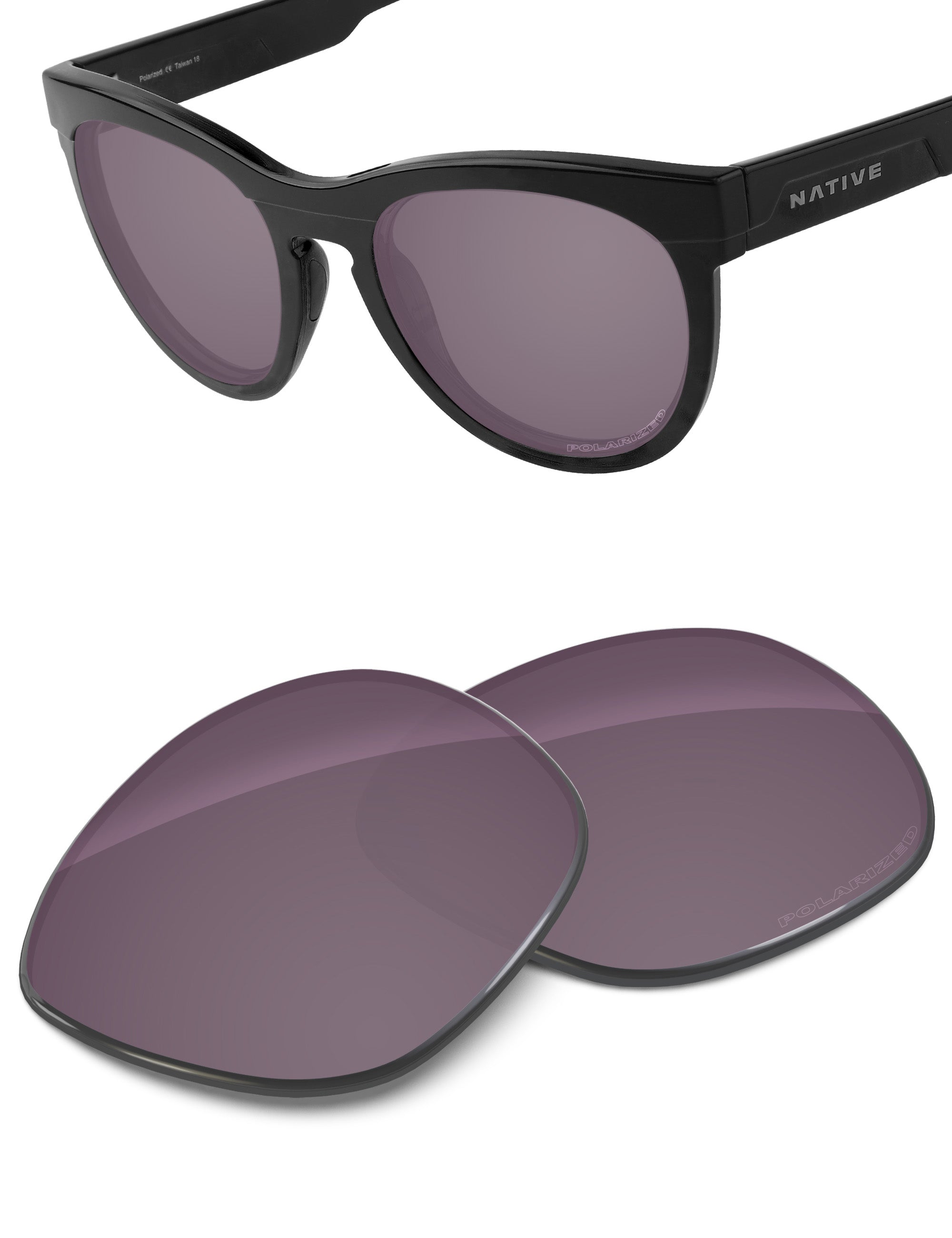 Gray Metallic FlashMirror™-Polarized