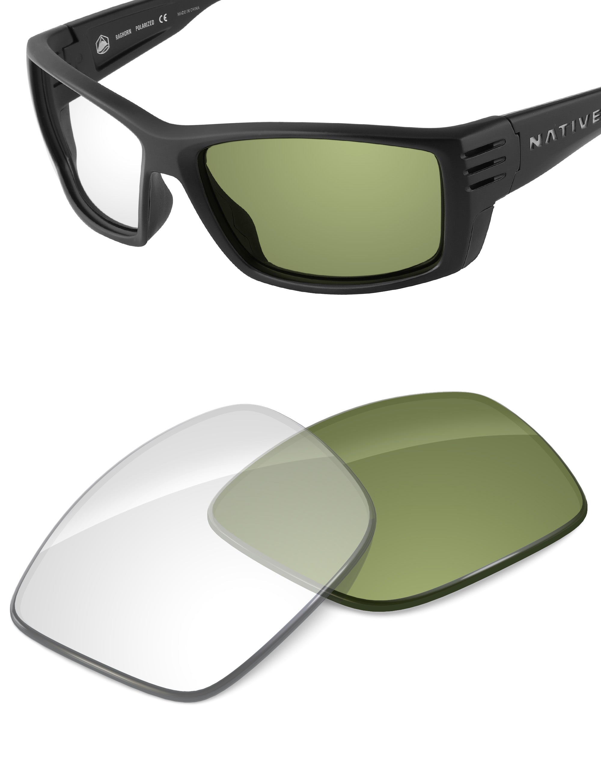 Adapt Green Photochromic-Non-Polarized