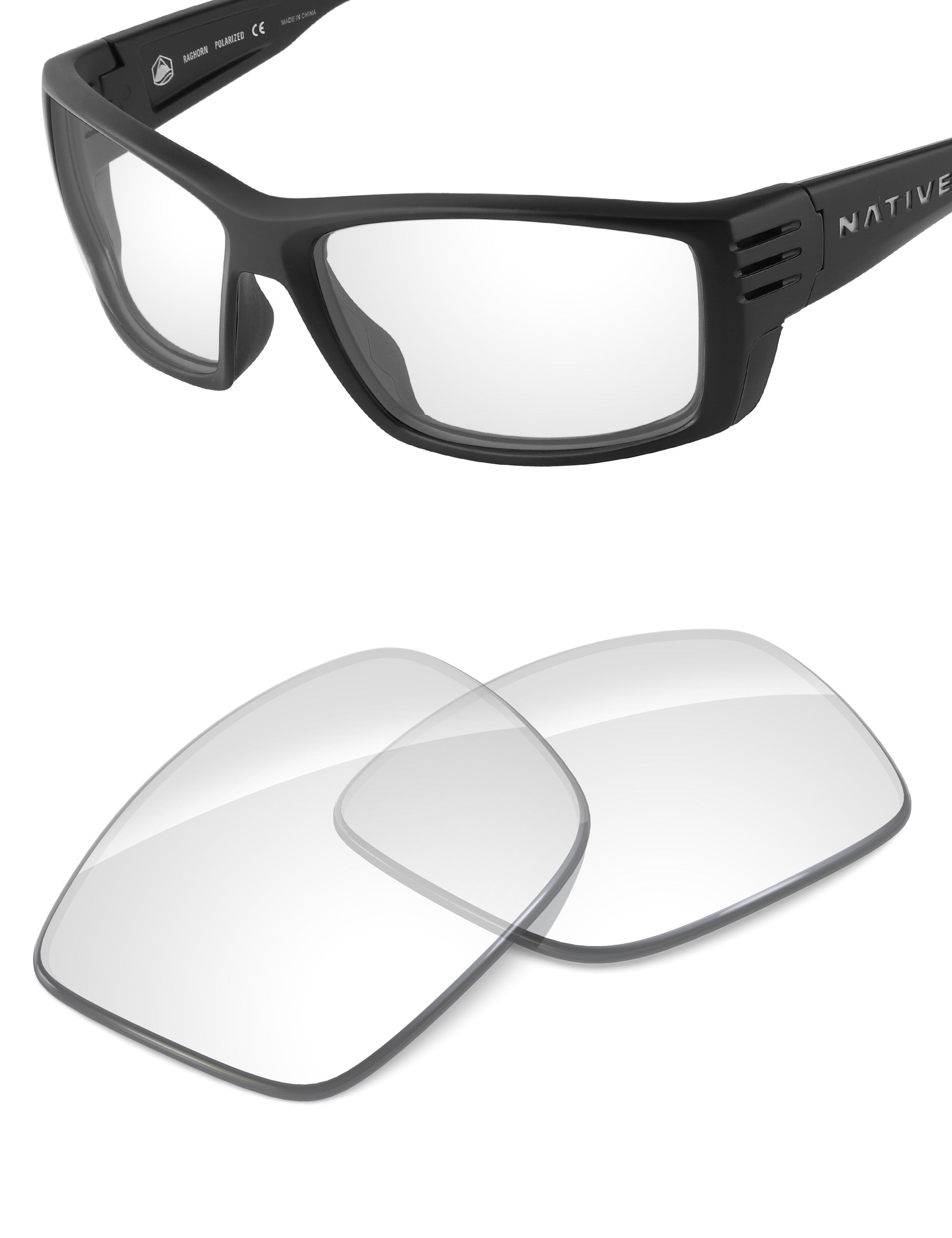 HD Clear Blue Light Blocking-Non-Polarized