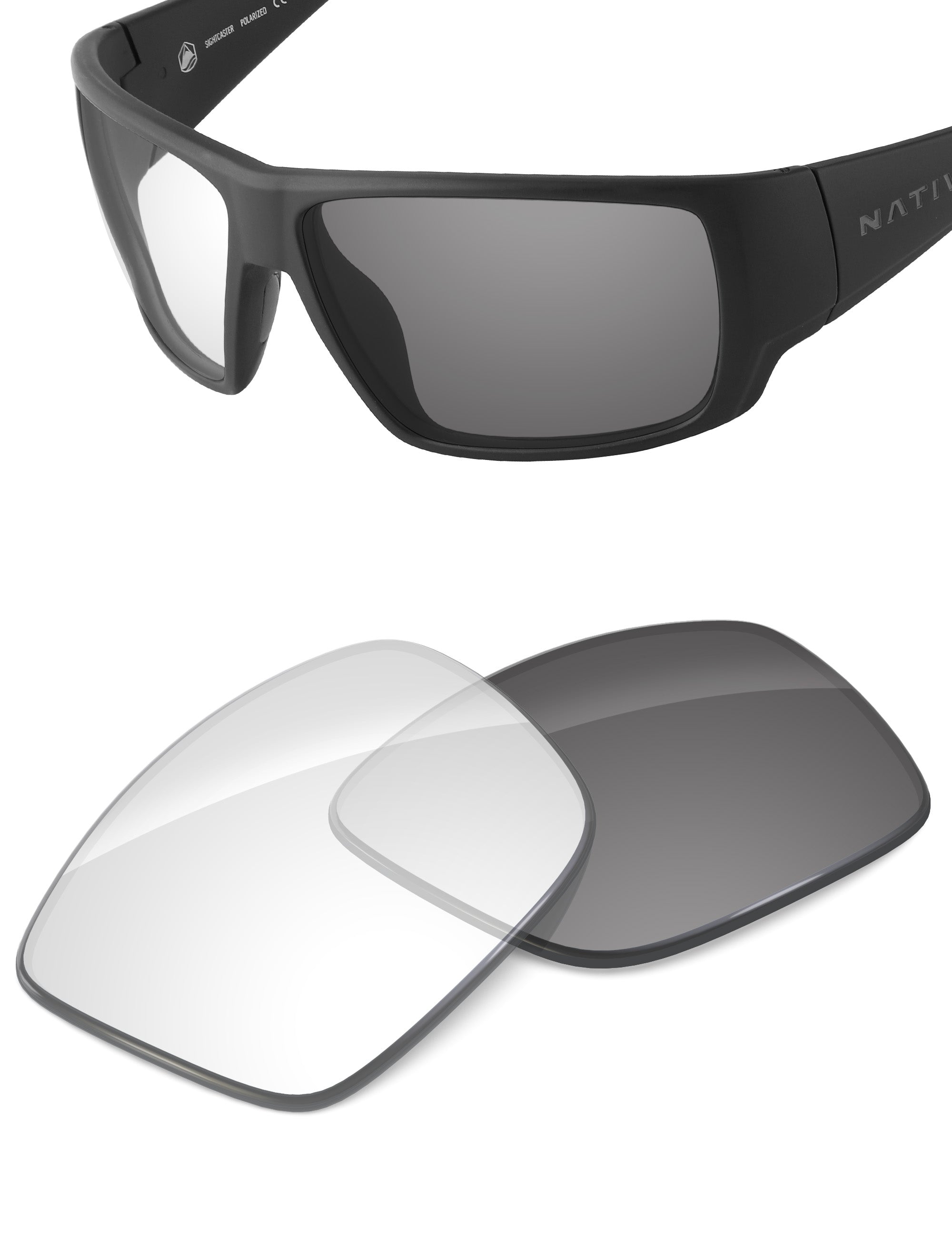 Adapt Gray Photochromic-Non-Polarized