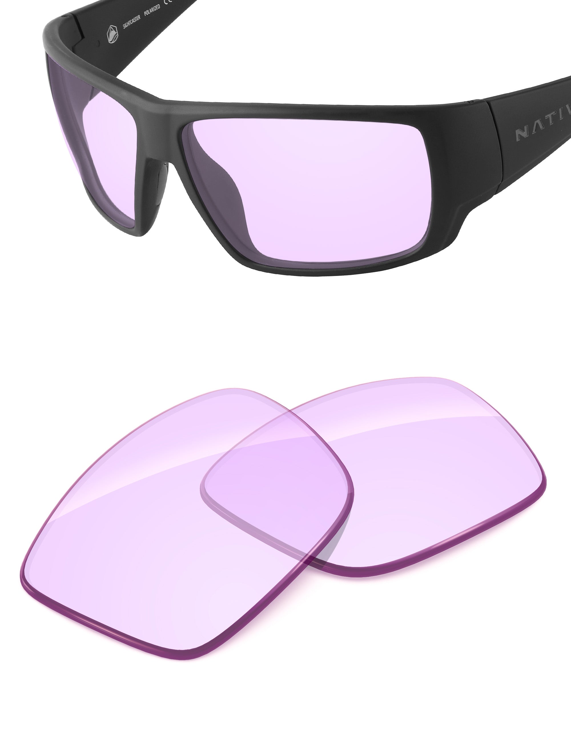 Low Light Pink-Non-Polarized