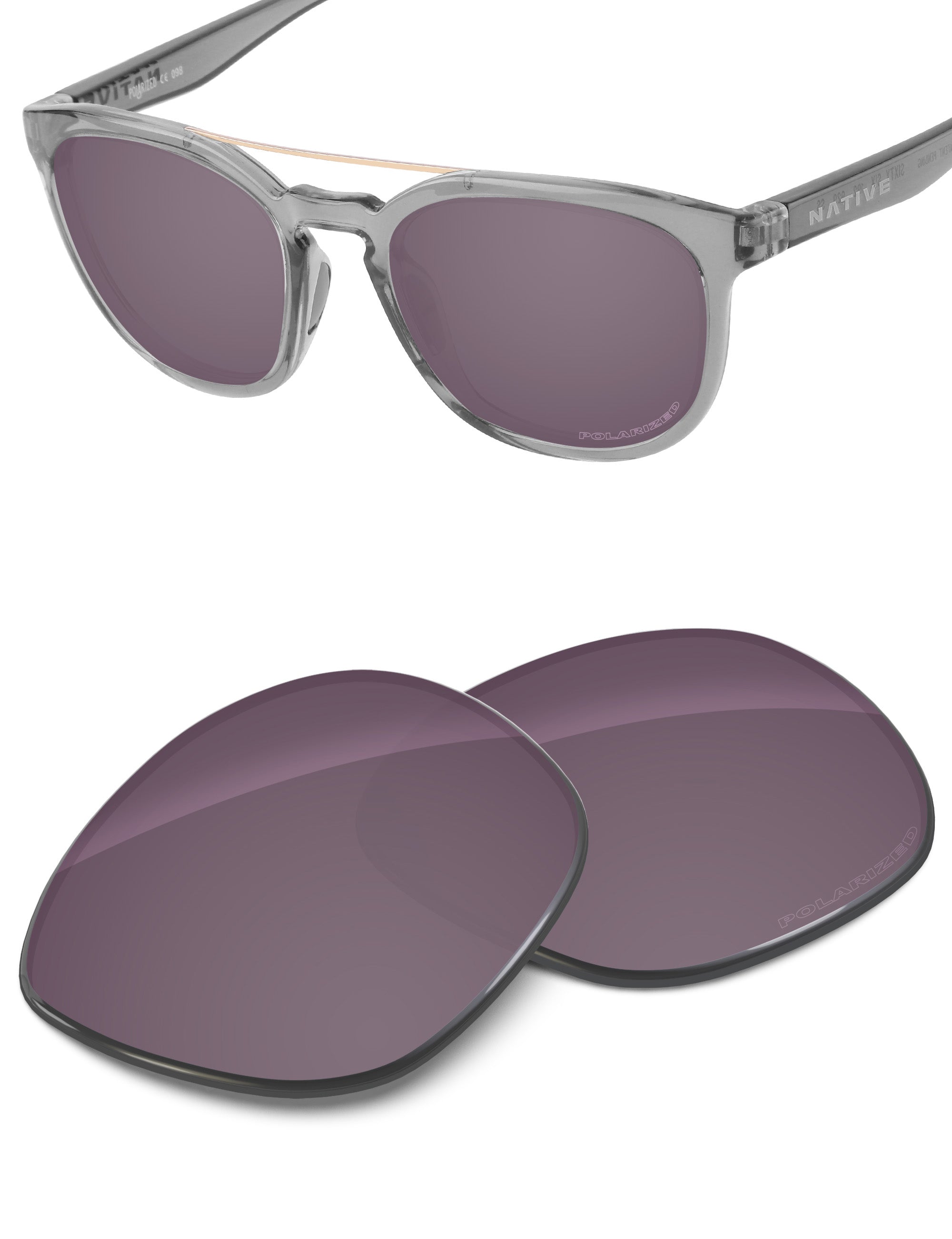 Gray Metallic FlashMirror™-Polarized