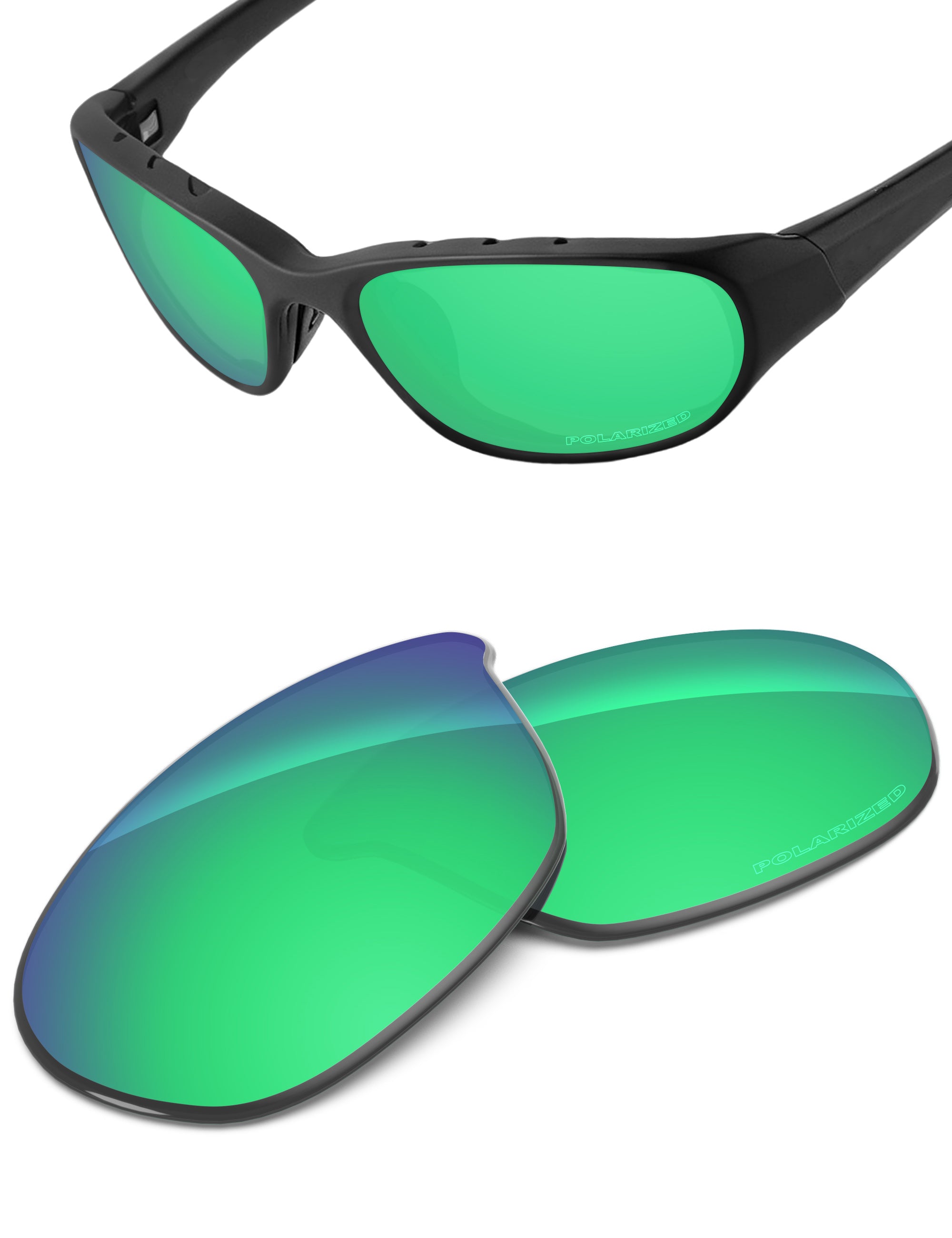 Emerald Green FlashMirror™-Polarized