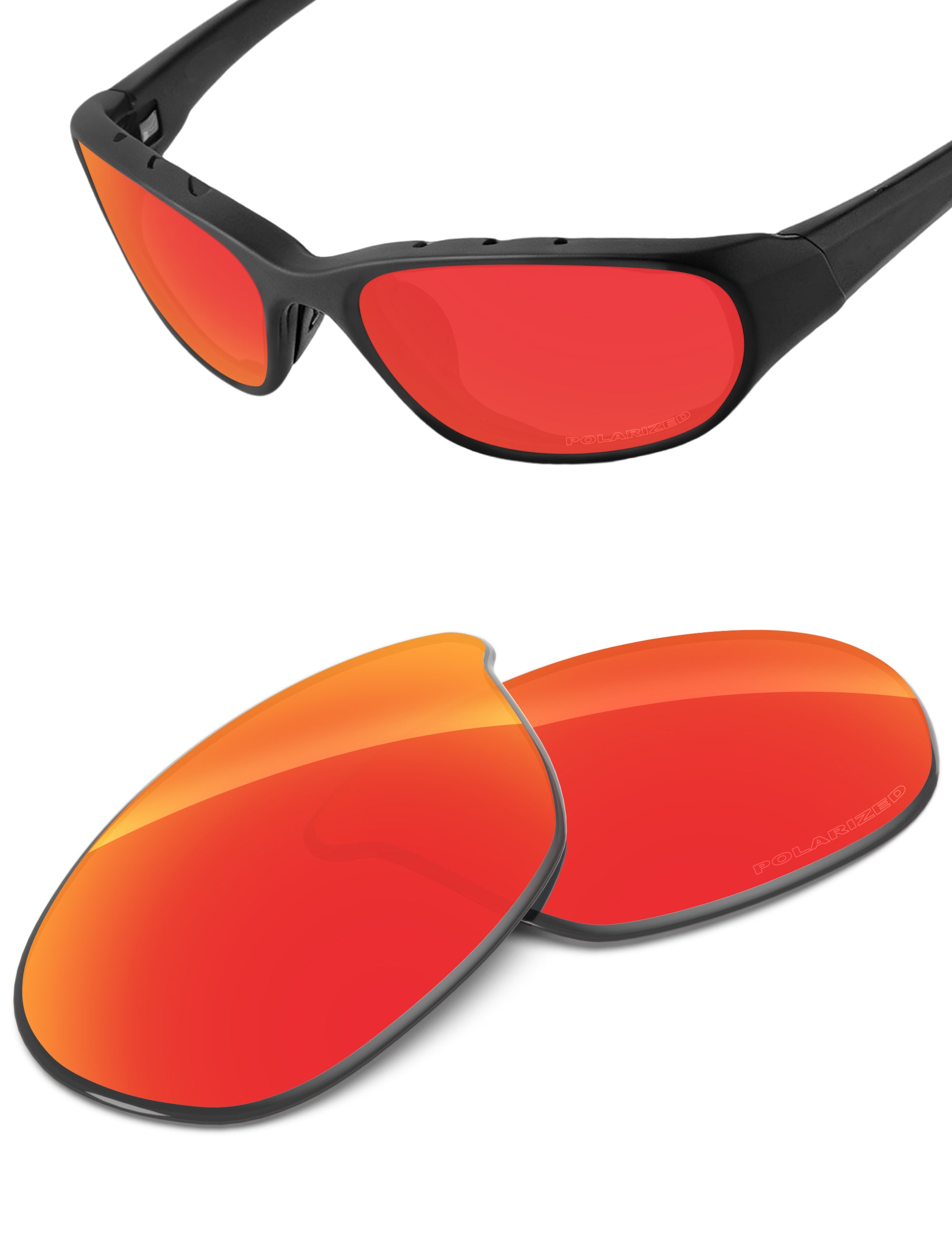 Fire Red FlashMirror™-Polarized